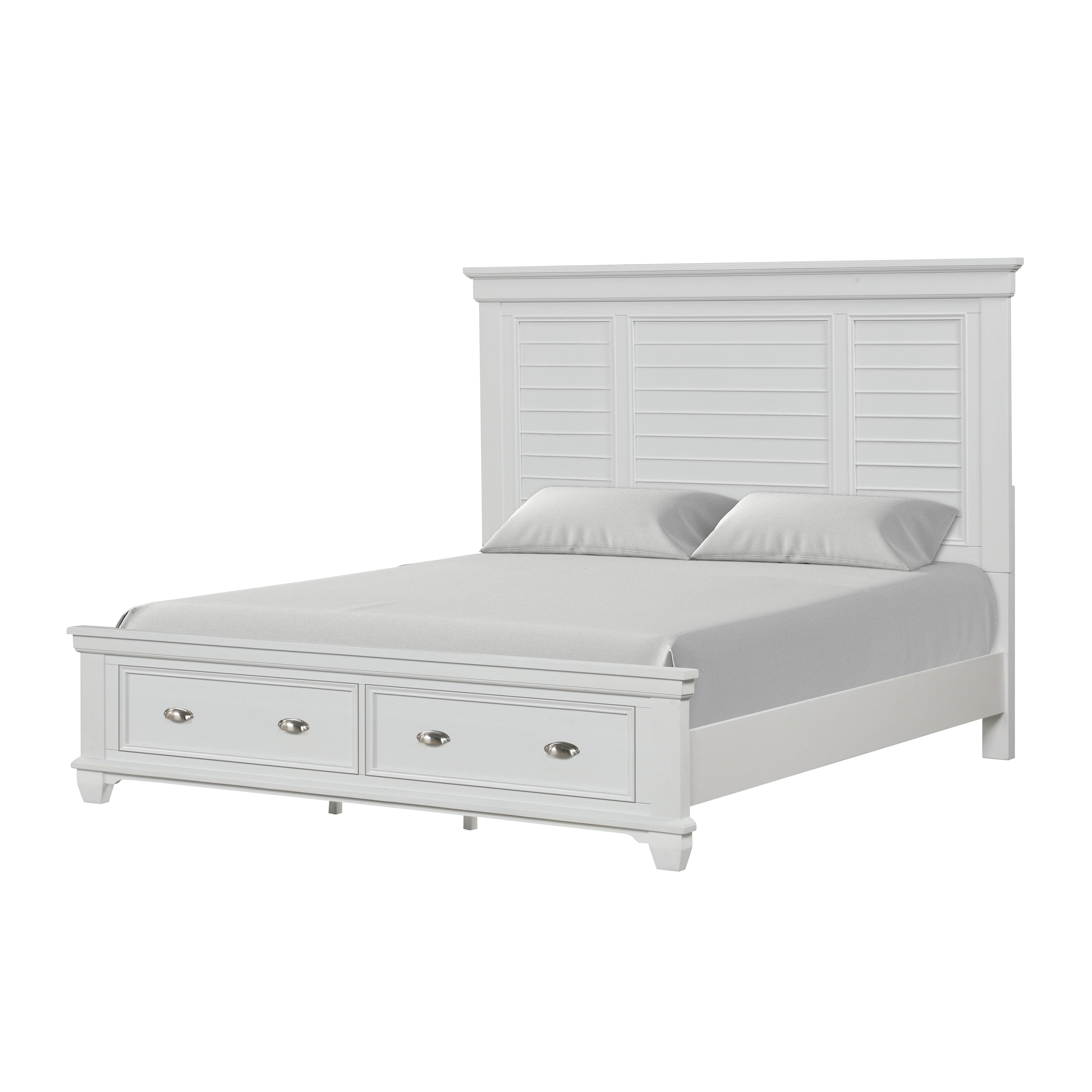 6/6 Eastern King Bed With Storage