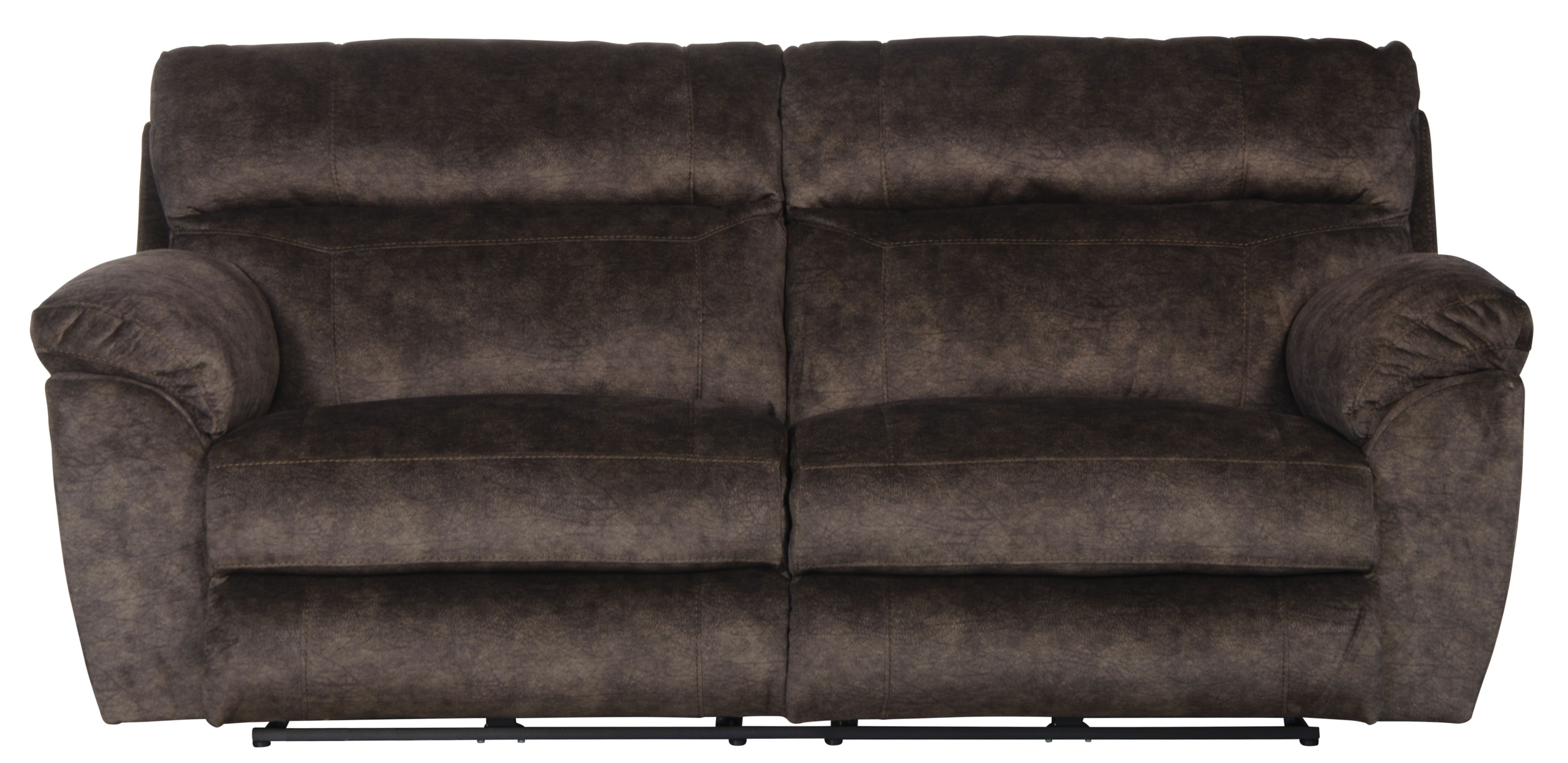 Catnapper Sedona - Power Lay Flat Reclining Sofa With Power Adjustable Headrest - Mocha