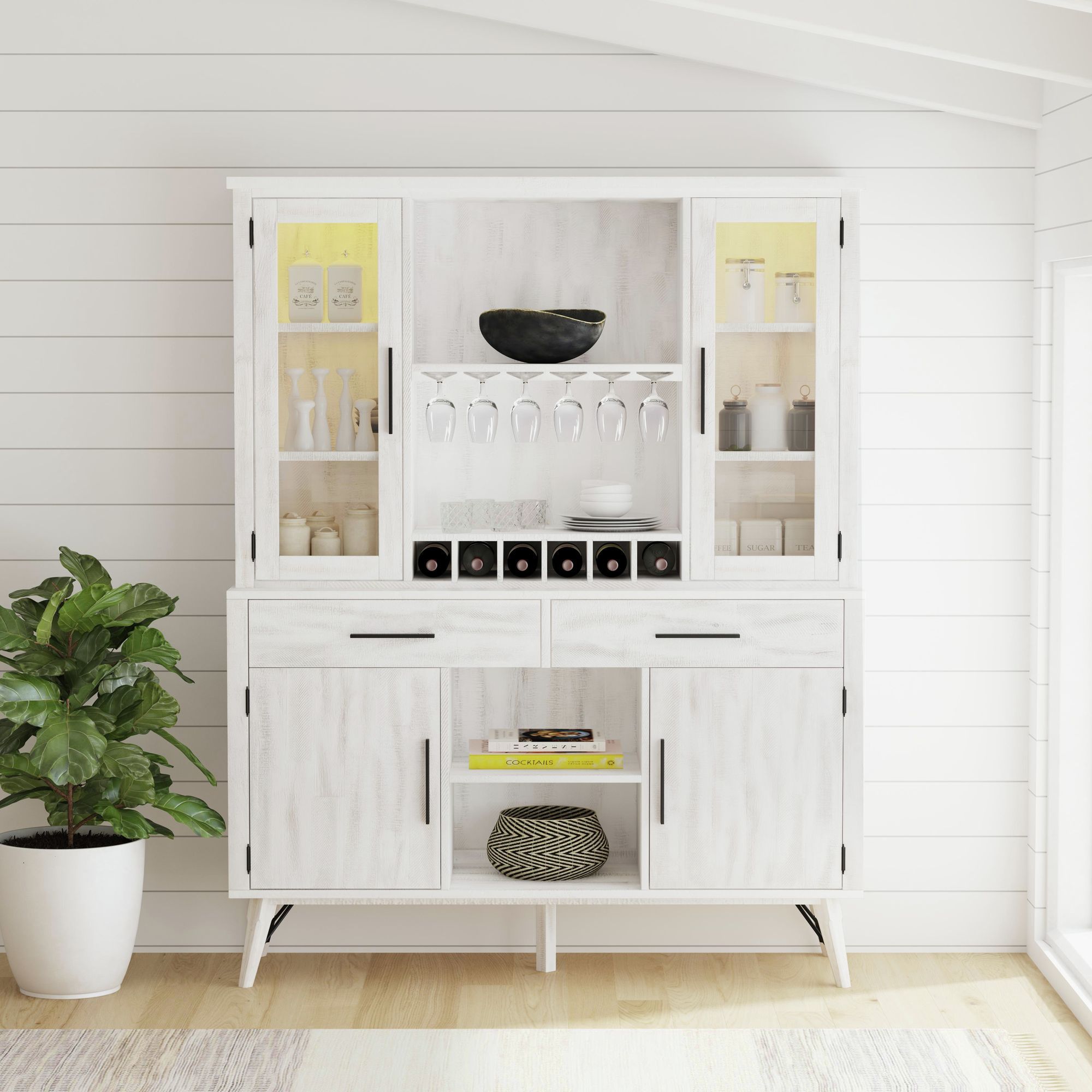 Rogen Rustic - Buffet - Rustic White