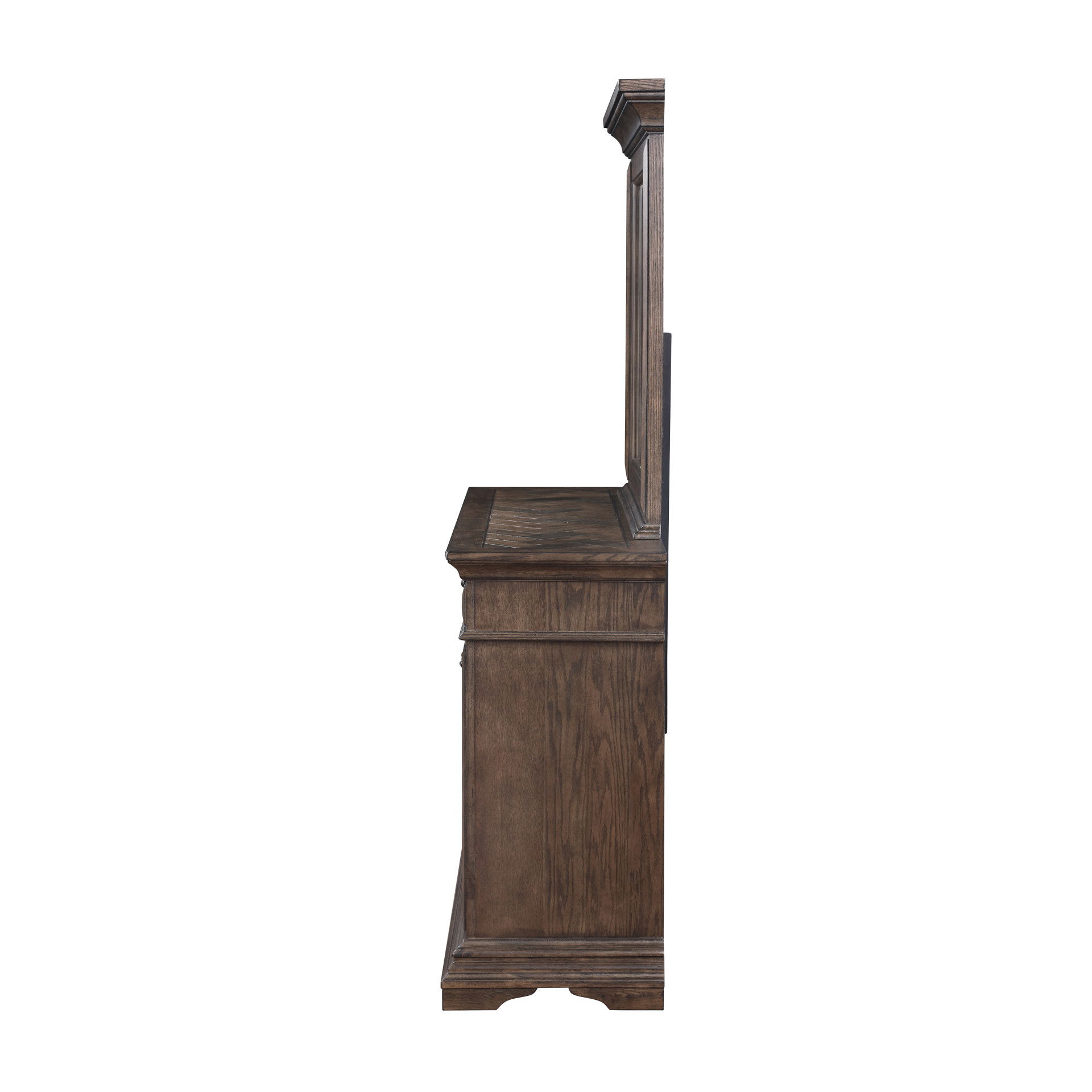 Mar Vista - Mirror - Walnut, dark brown, view 4