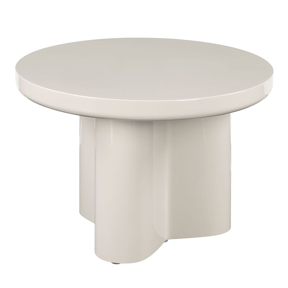 Joane - End Table - Light Gray High Gloss, light gray, view 2