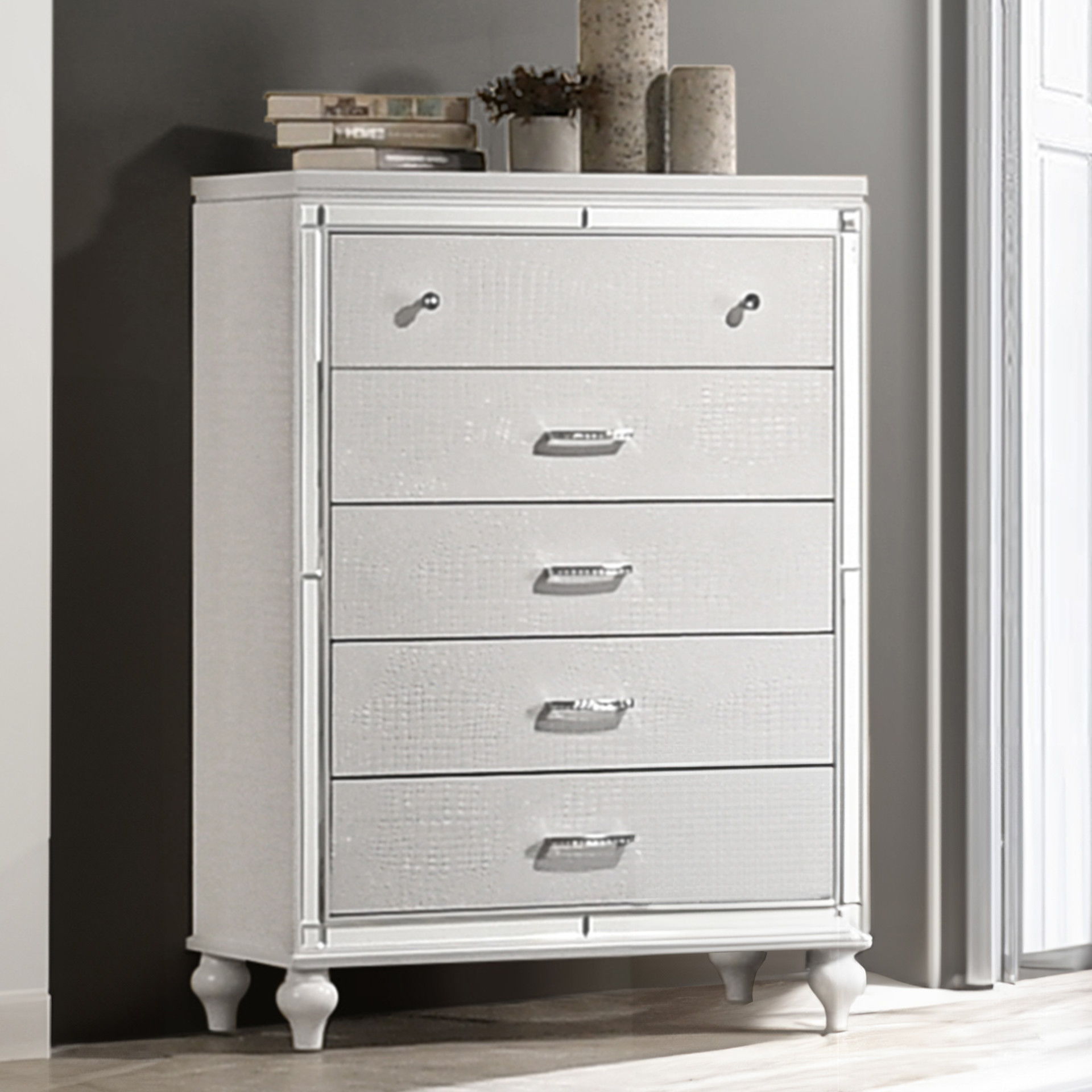 Valentino - Chest - White, white, view 7