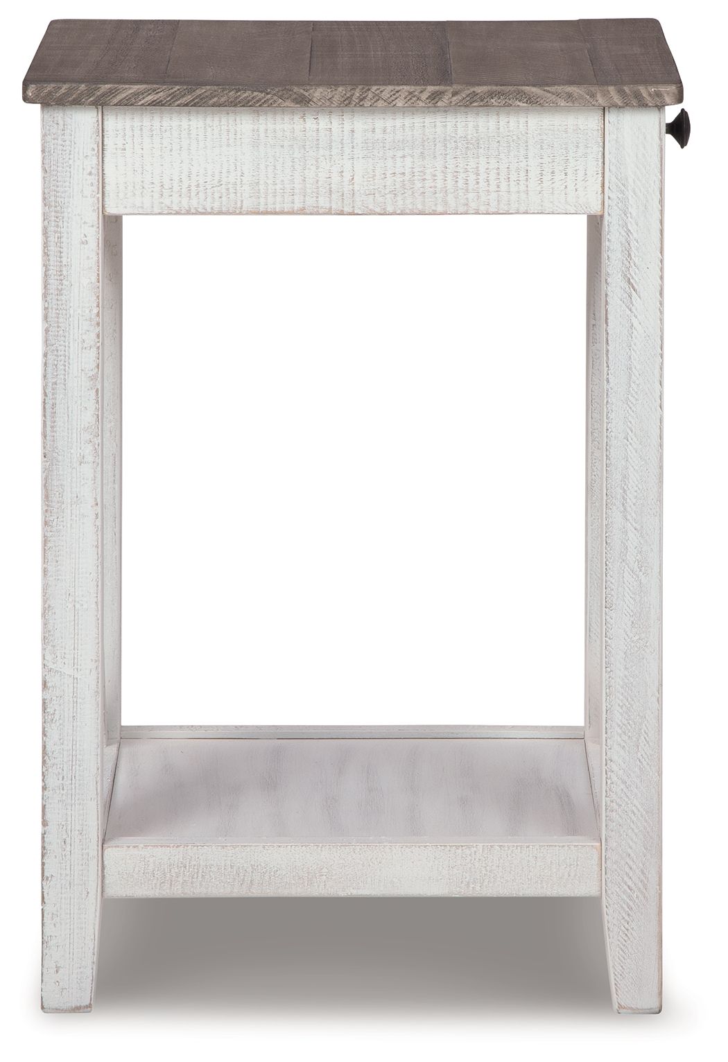 Ashley Furniture Adalane - Accent Table - White / Gray - Image 4
