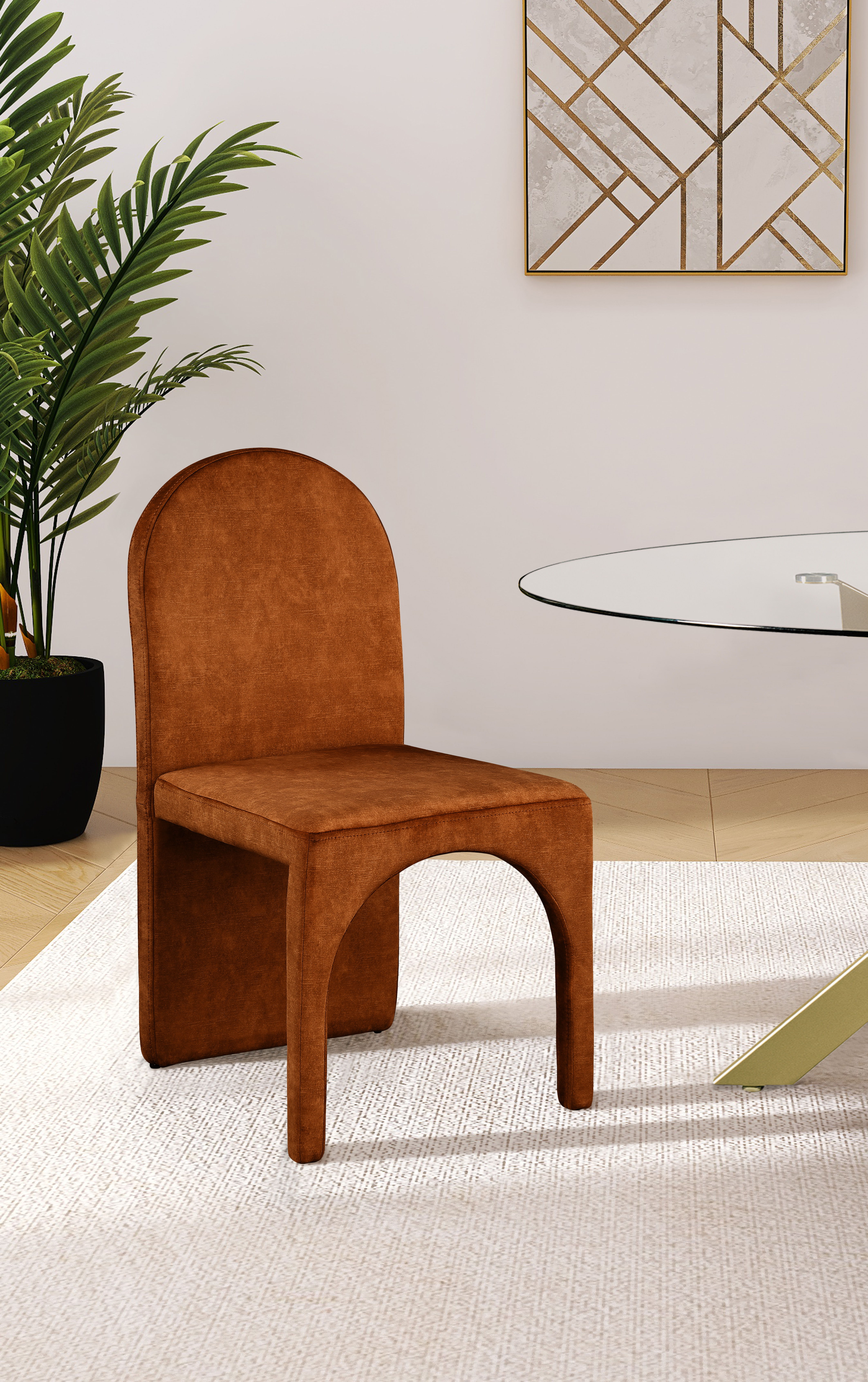 Summer - Dining Side Chair (Set of 2) - Cognac