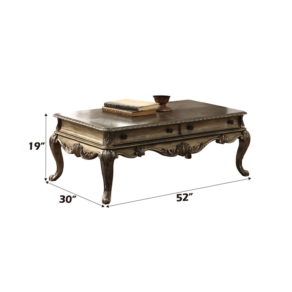 Ragenardus - Coffee Table - Vintage Oak, dark brown, view 2