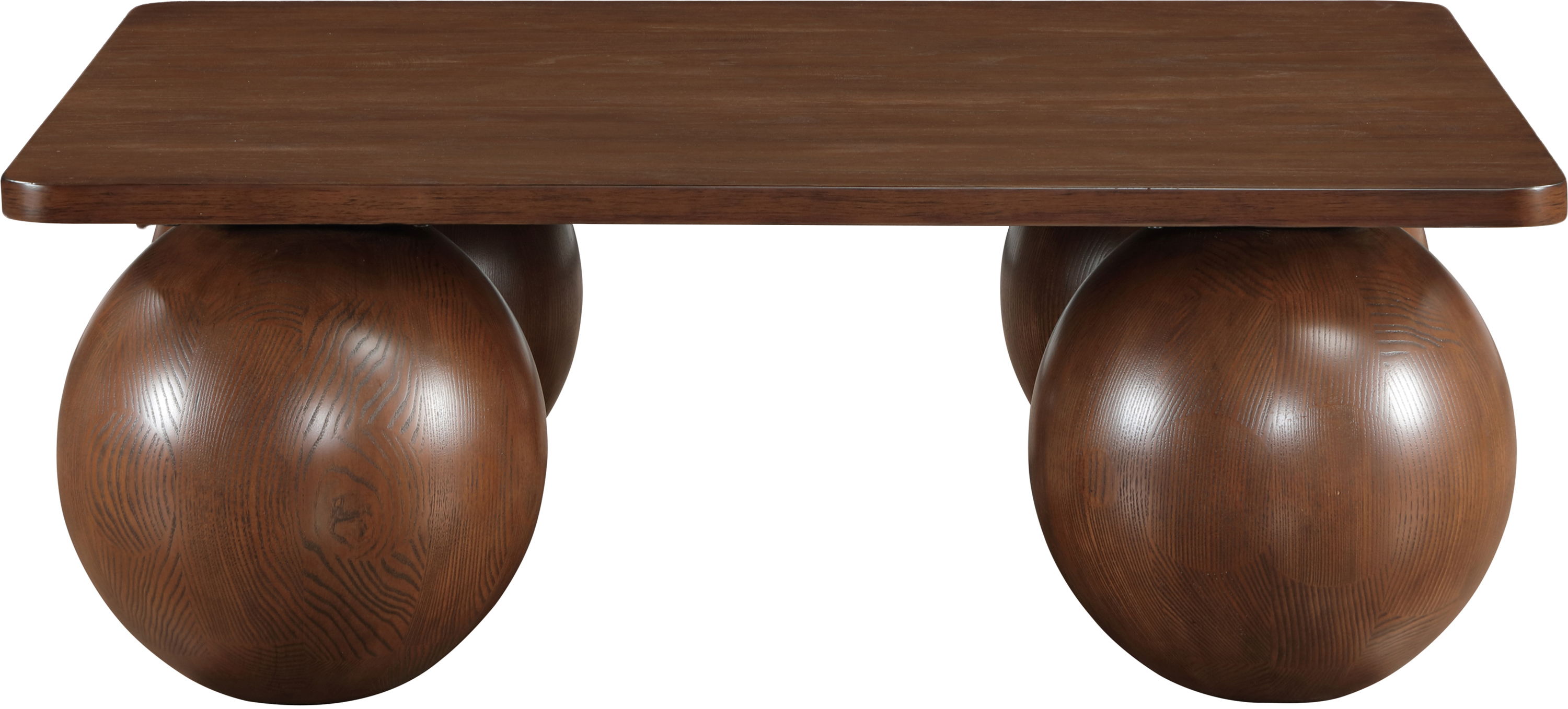 Fitch - Oak Veneer Coffee Table - Brown