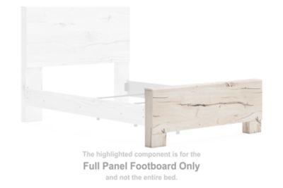Lawroy – Full Panel Footboard – Light Natural