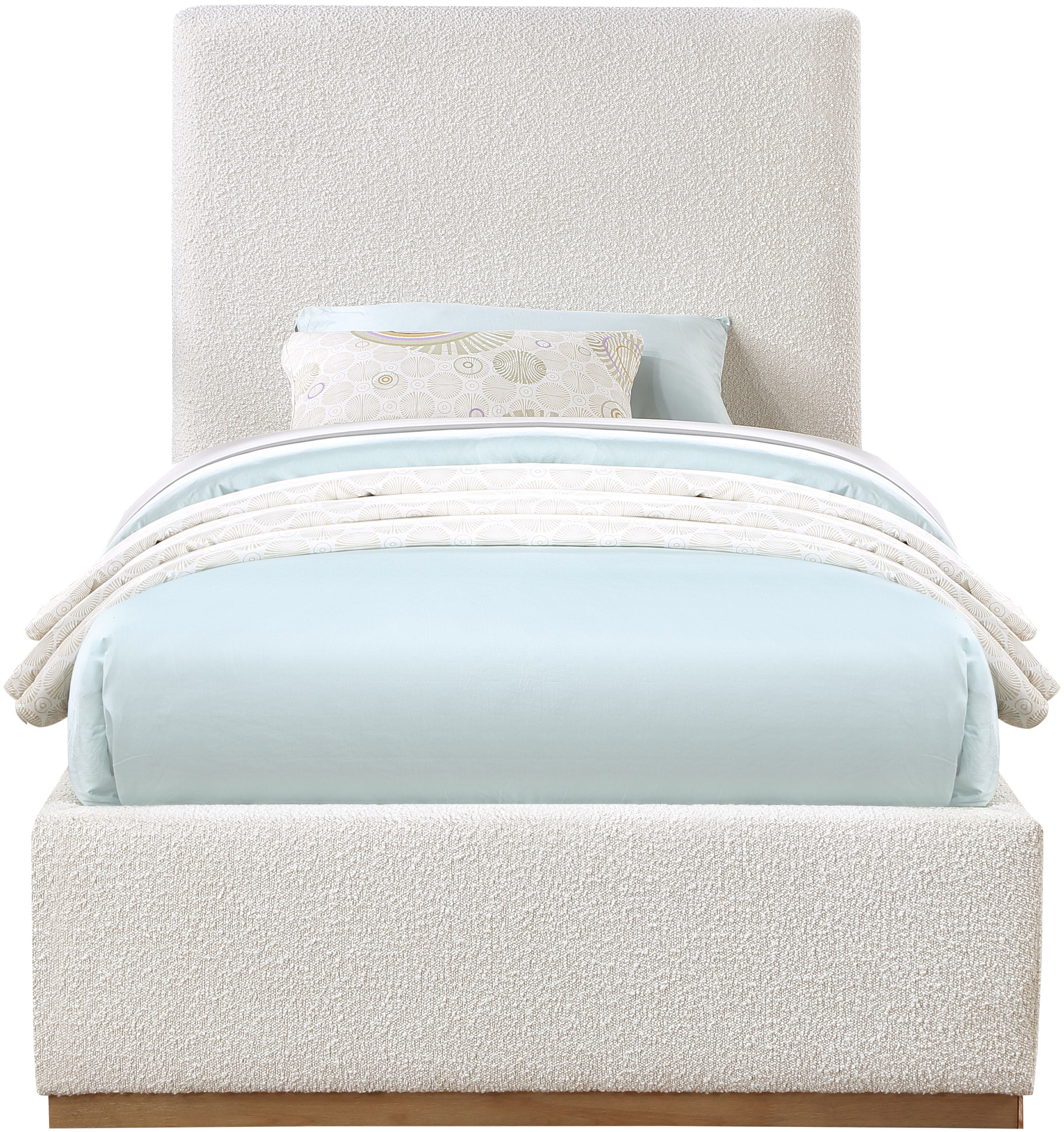 Monaco - Twin Bed - Cream