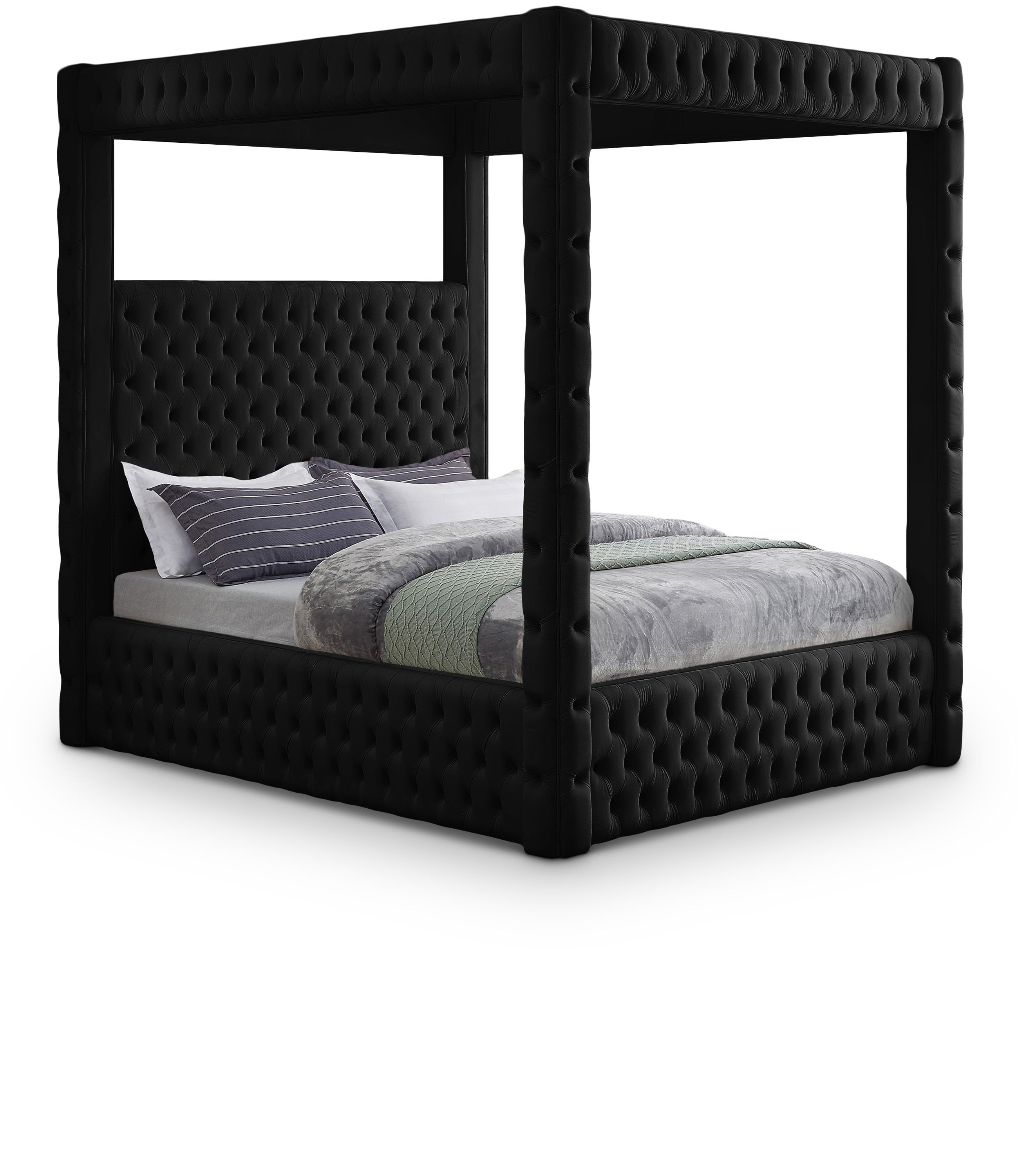 Royal - King Bed - Black