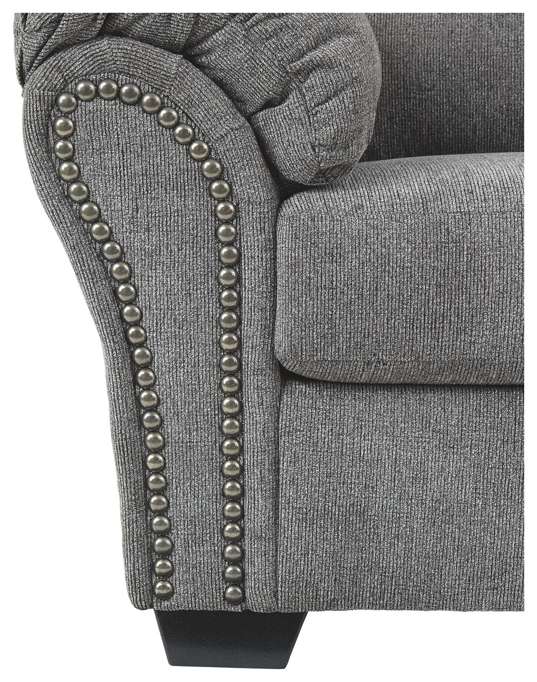Ashley Furniture Allmaxx - Loveseat - Pewter - Image 7