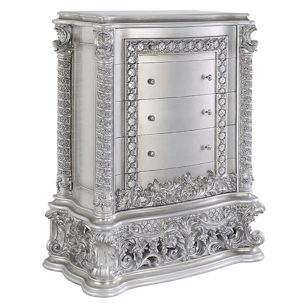 Valkyrie - Chest - Antique Platinum, silver, view 2