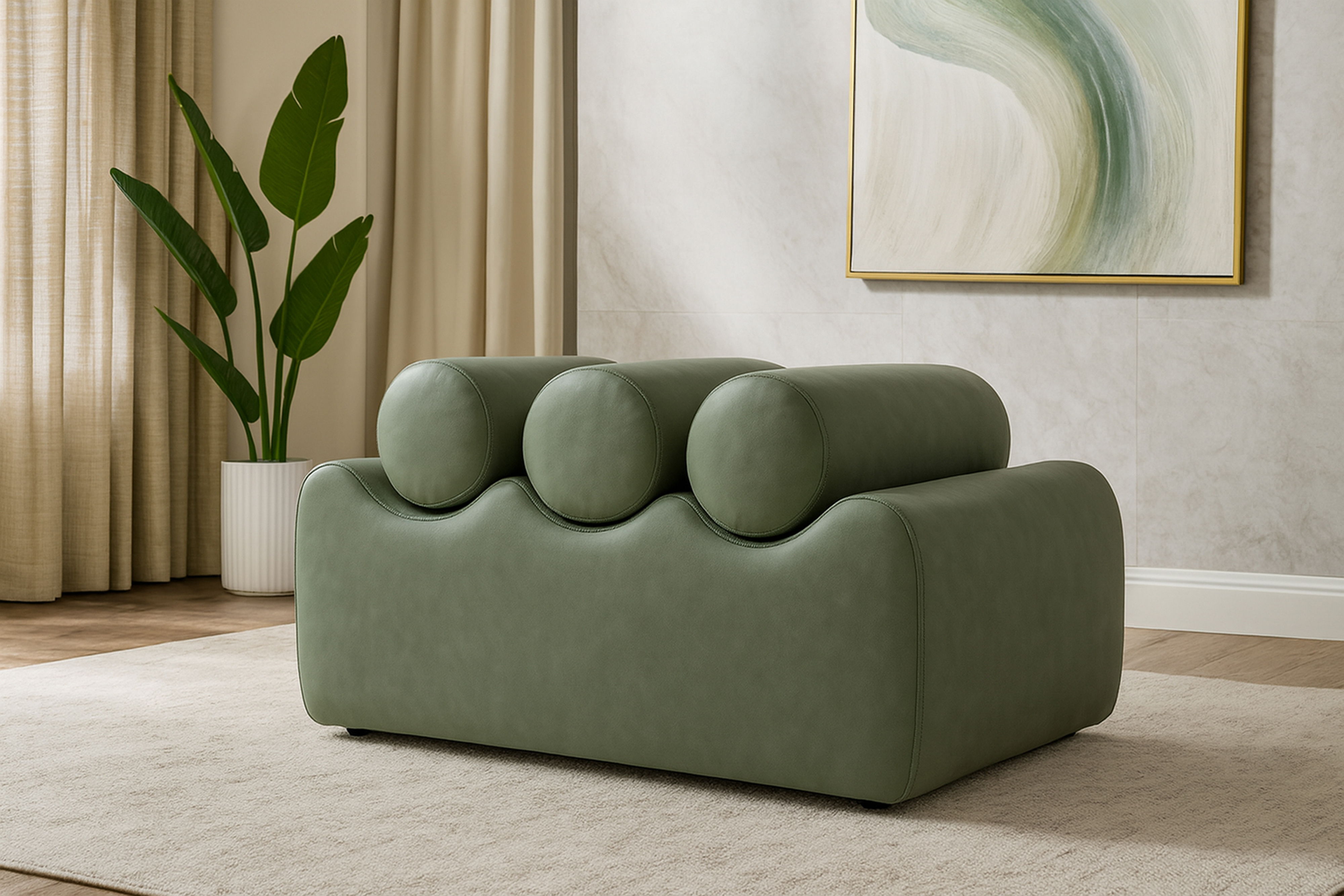 Rumble - 32" Bench - Green
