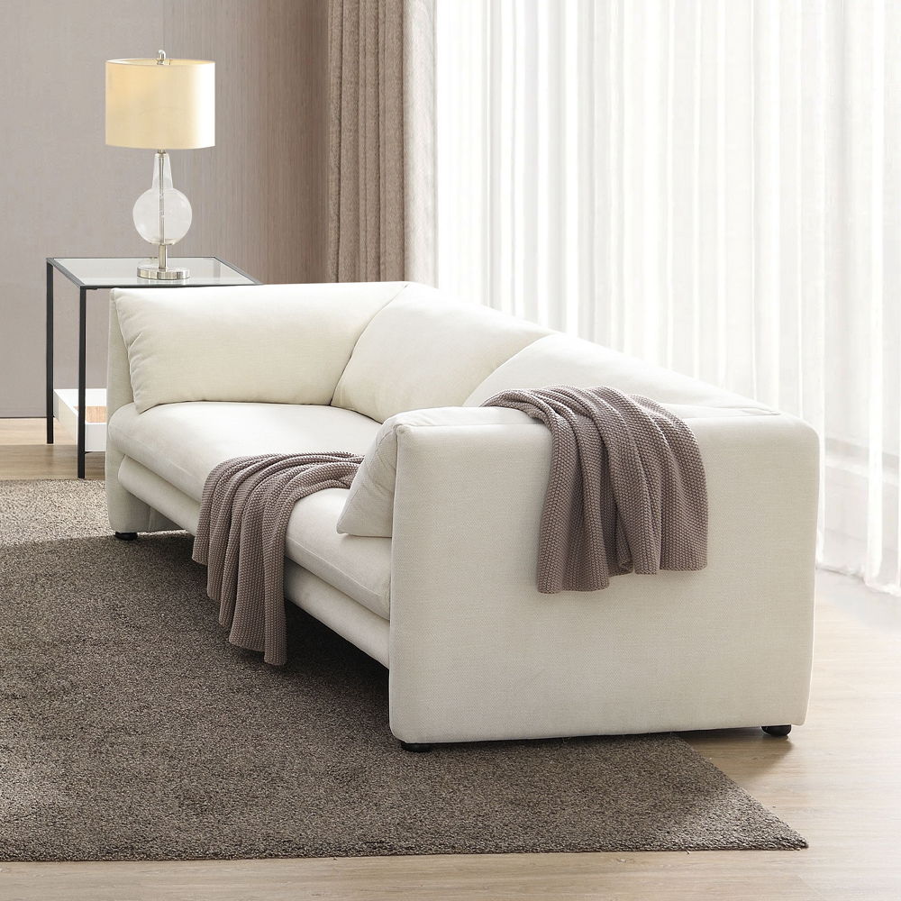Jaeda - Loveseat - Beige Linen, beige
