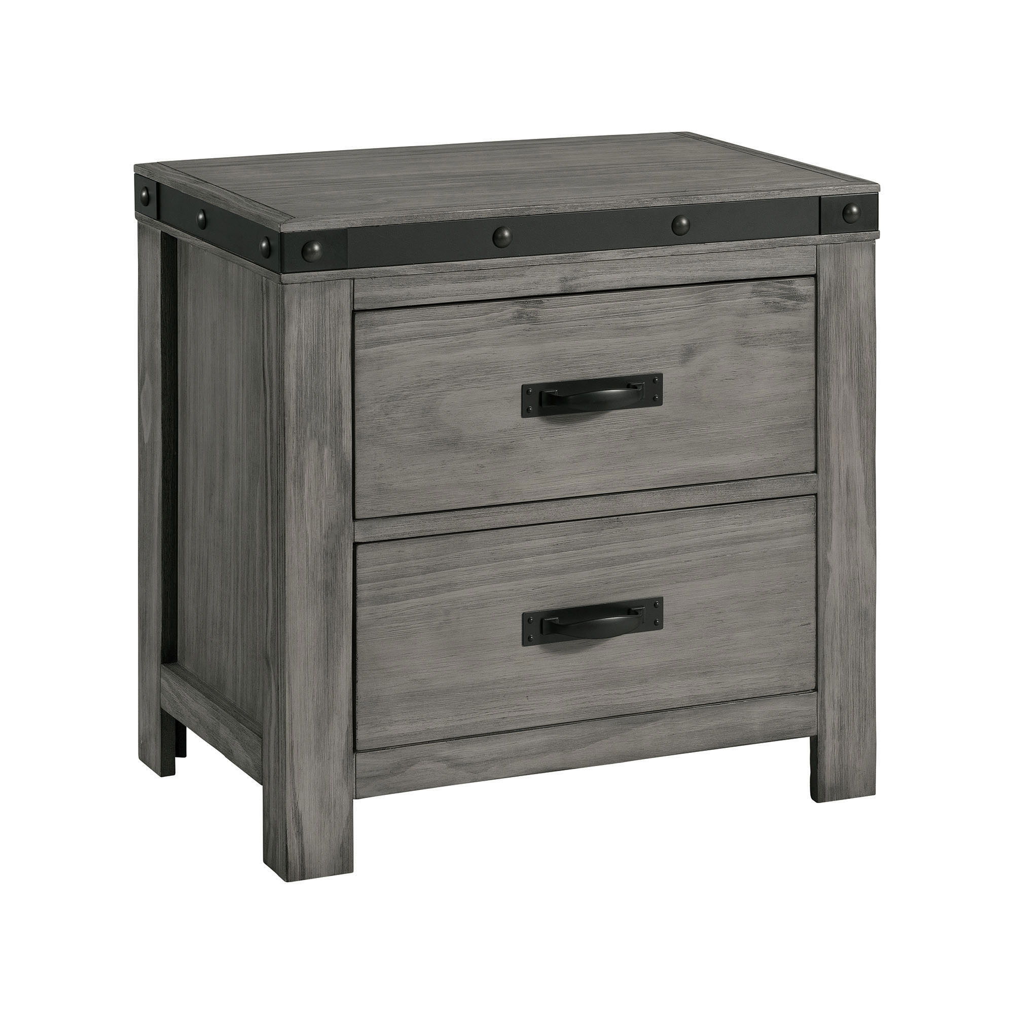 Wade - King 4 Piece Bedroom Set - Gray