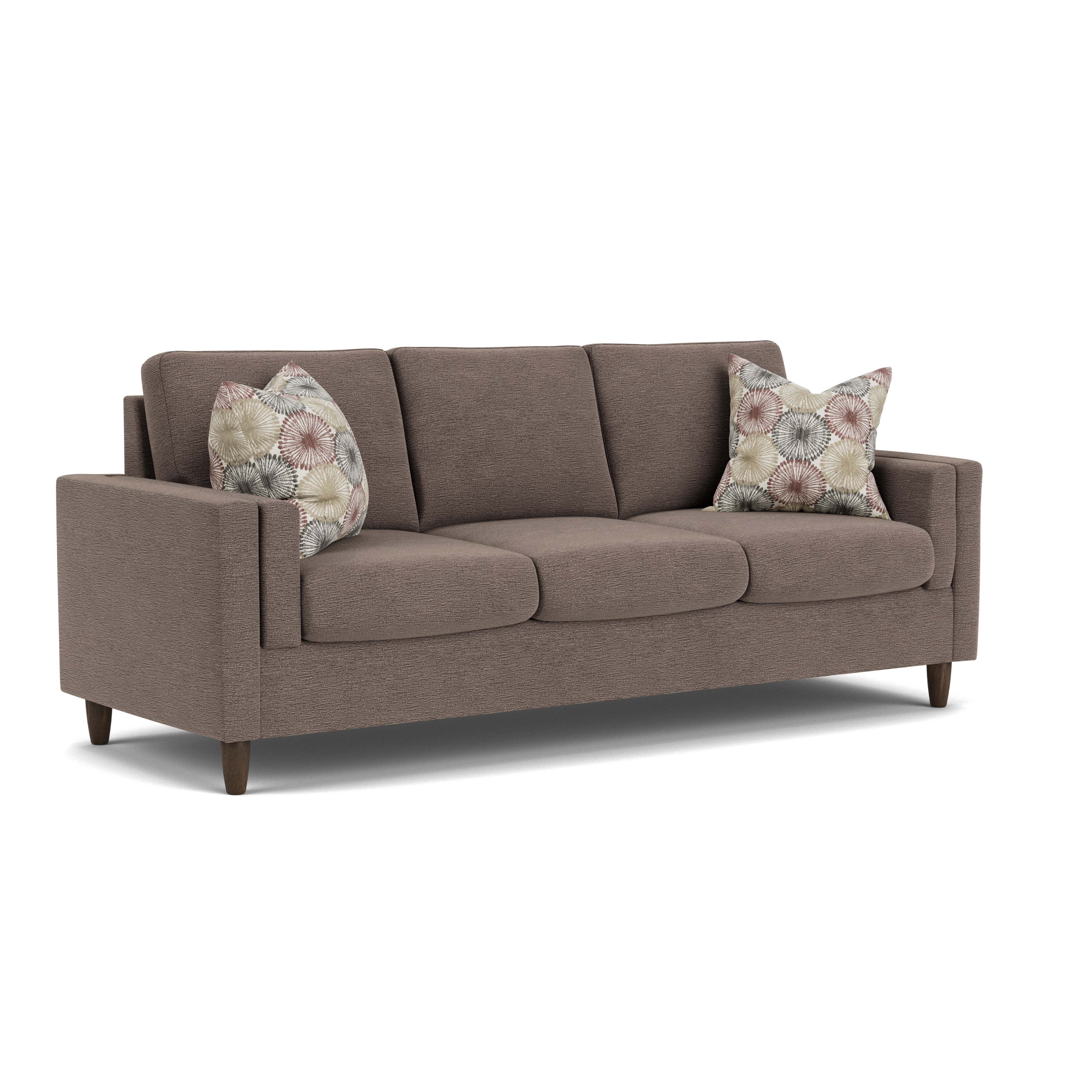 Thomas - Fabric Sofa, gray, view 2