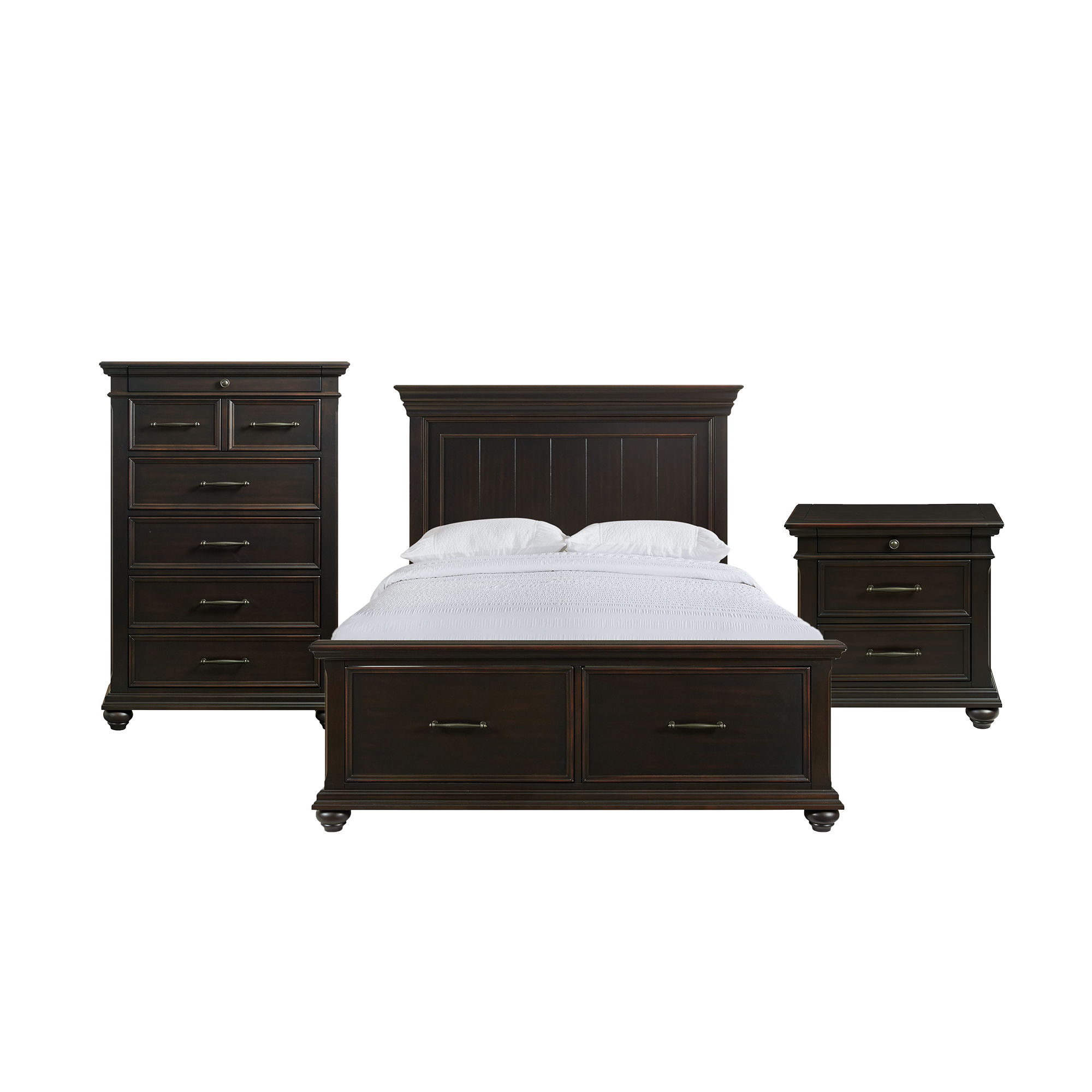 Queen · 3 Pc · Bedroom Set