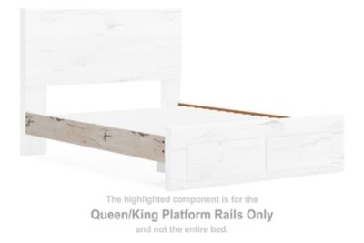 Lawroy – Queen/King Platform Rails – Light Natural