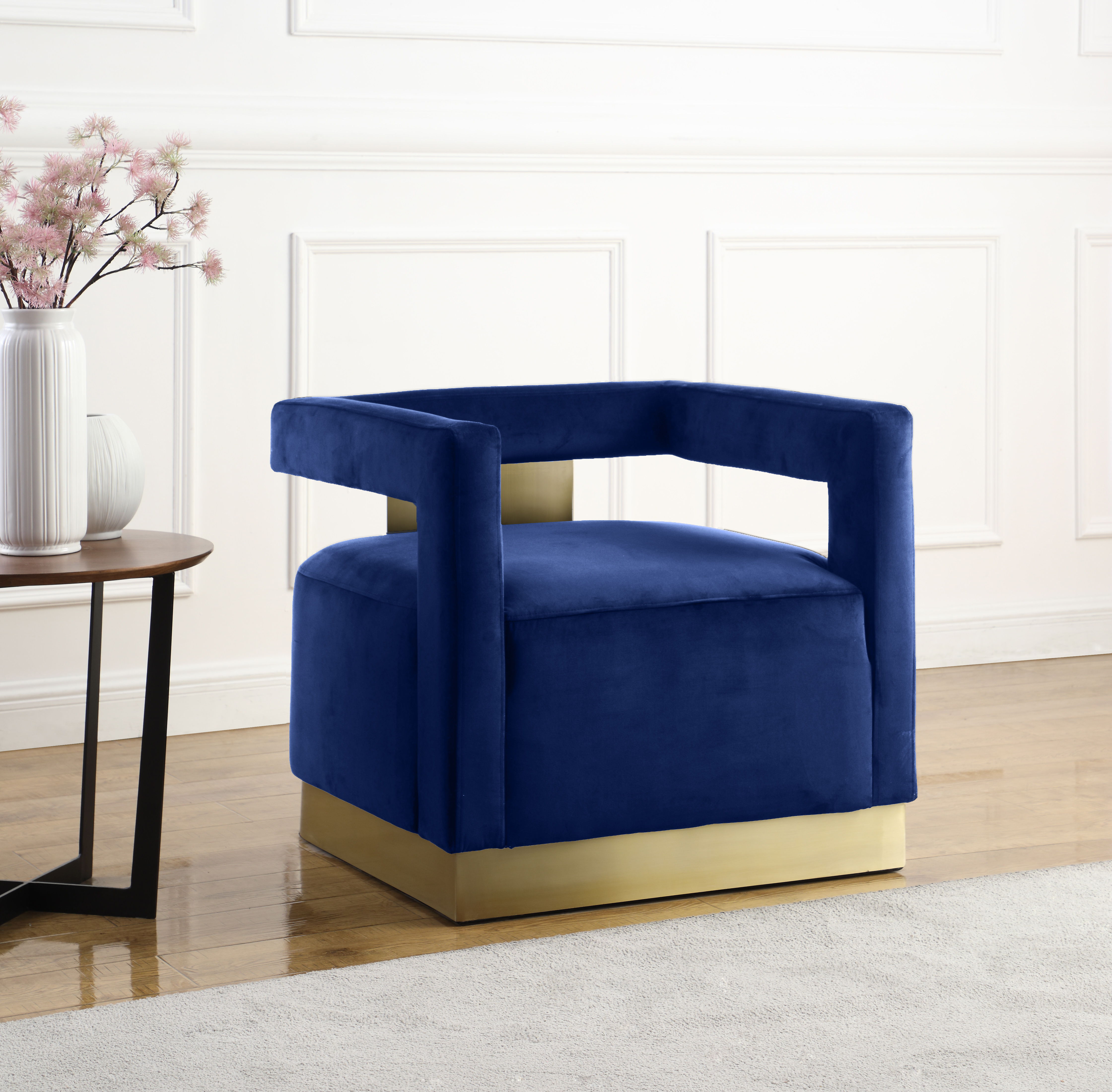 Armani - Accent Chair - Navy