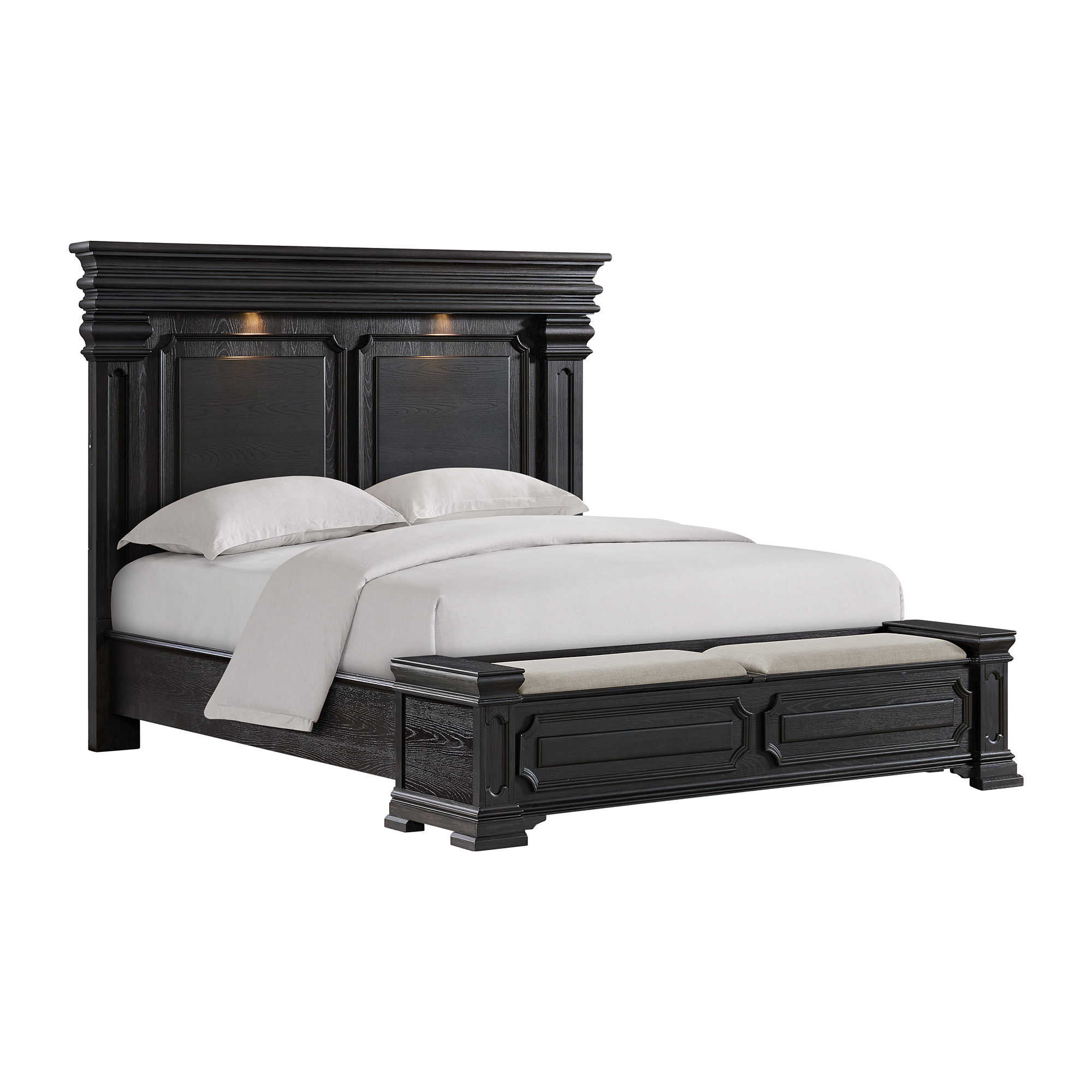 King Storage Bed