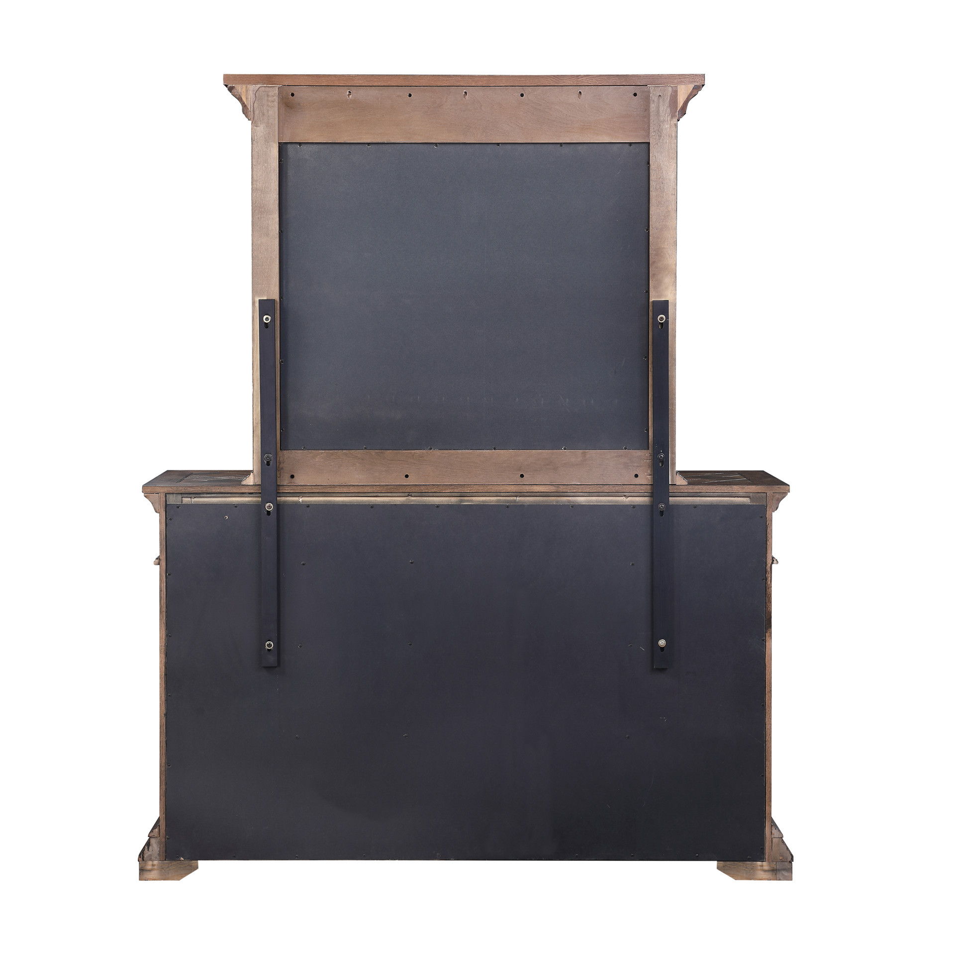 Mar Vista - Mirror - Walnut, dark brown, view 5