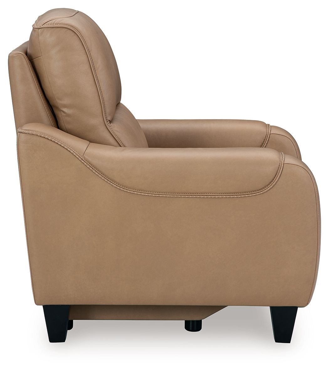 Ashley Furniture Mosswell - Power Recliner With Adj Headrest - Toffee - Image 6