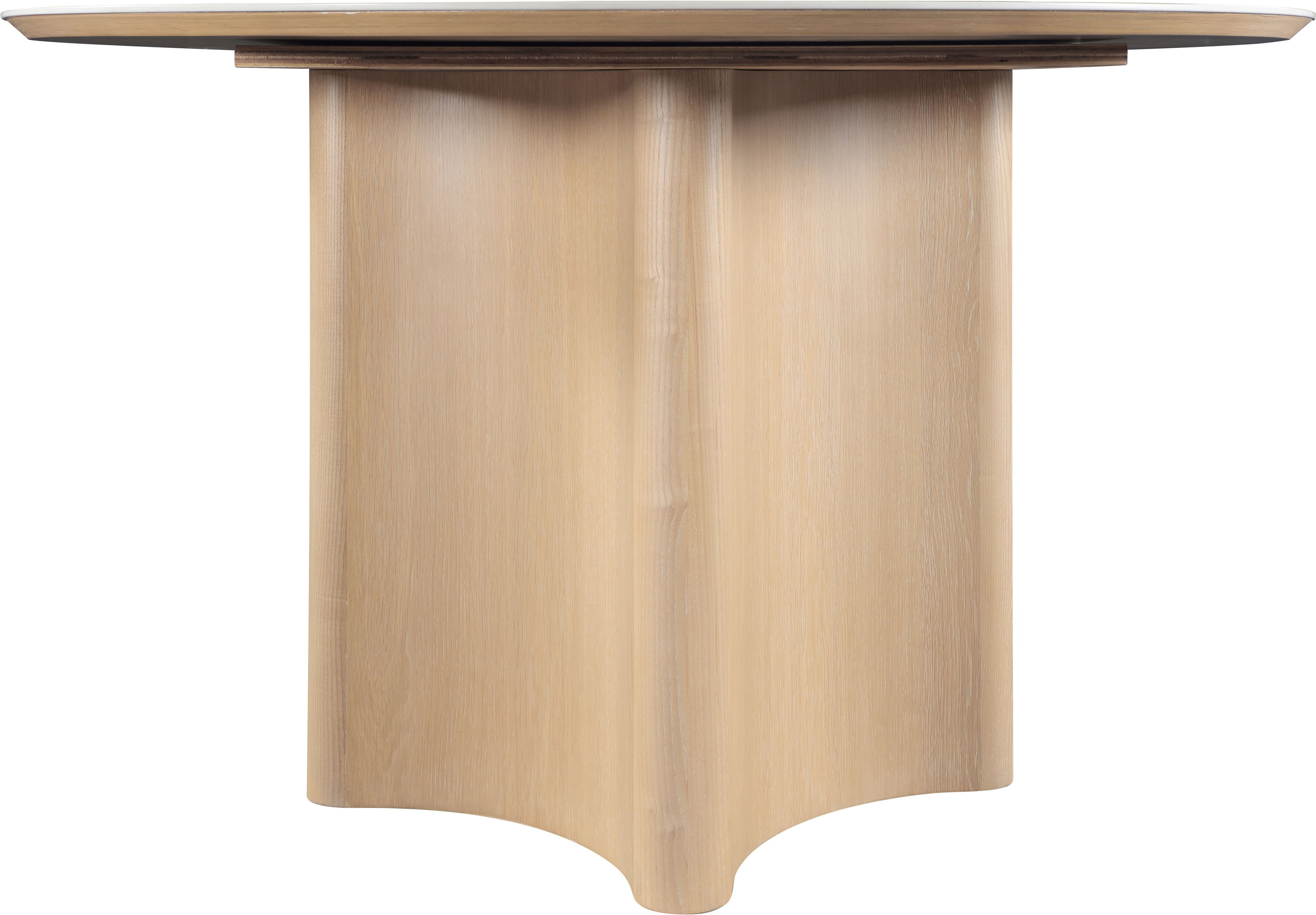 Corvina - Wood Oak Veneer Dining Table - Natural