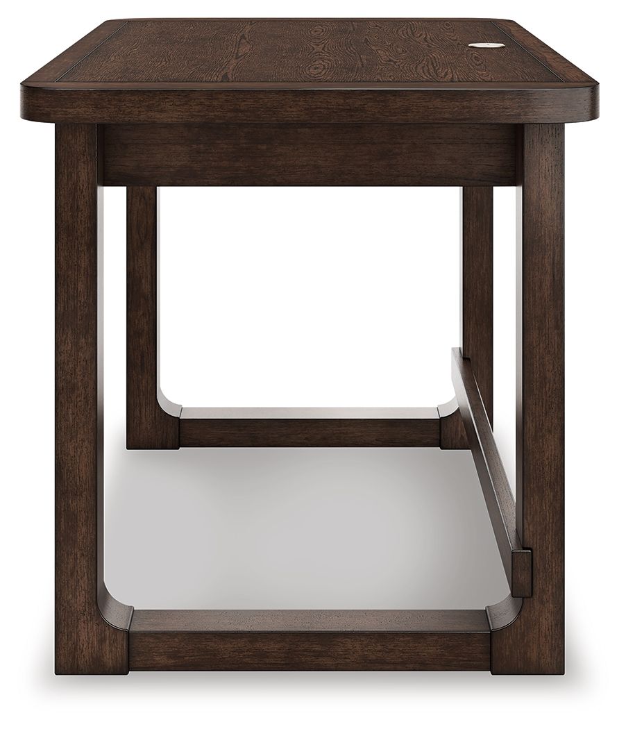 Ashley Furniture Breckington - Home Office Desk - Dark Brown - Image 8
