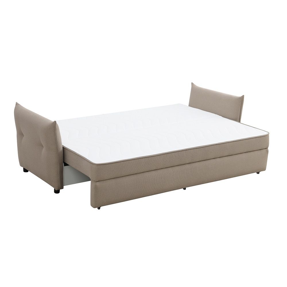 Irina - Sofa With Sleeper - Beige Fabric, beige, view 5