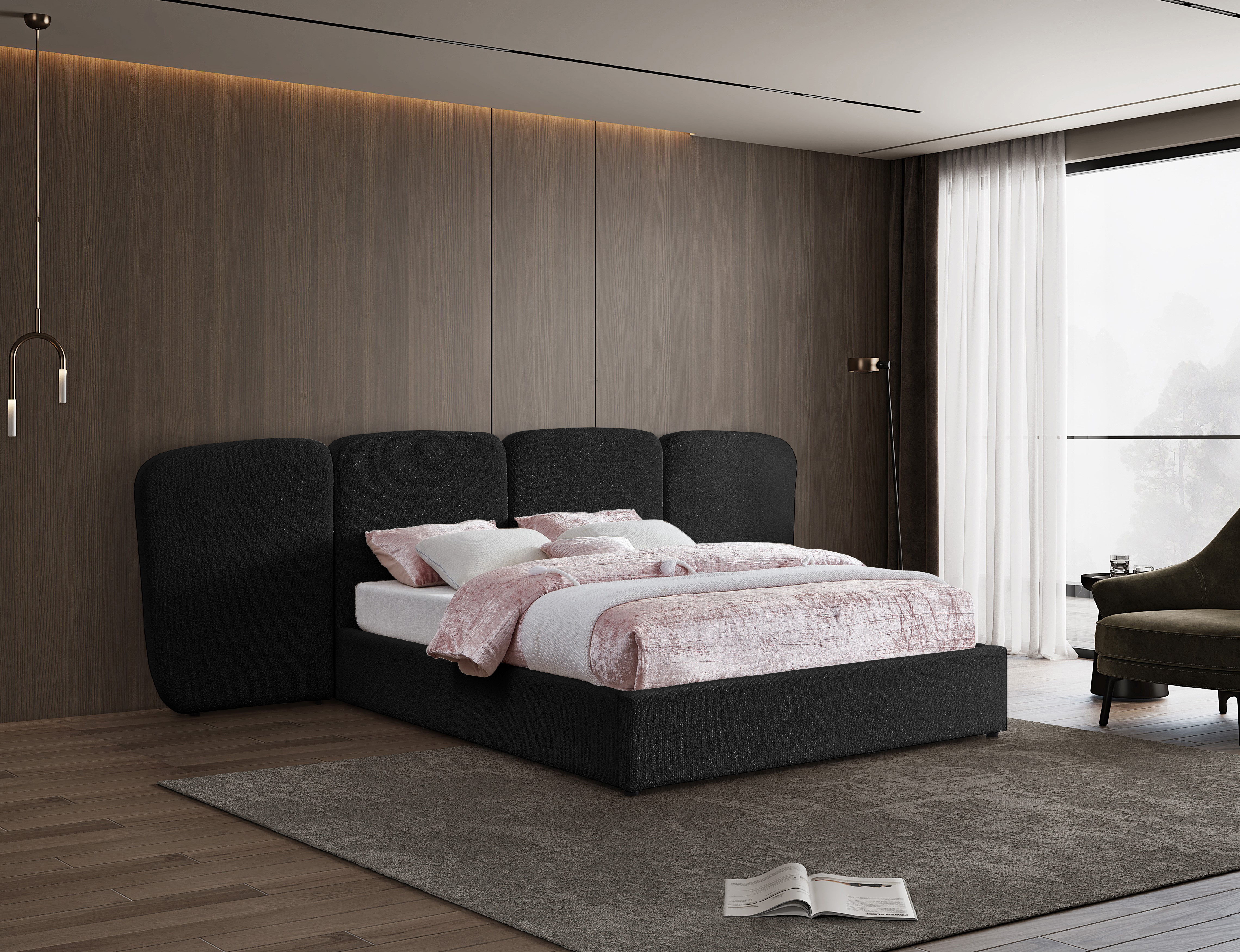 Shiloh - Queen Bed - Black