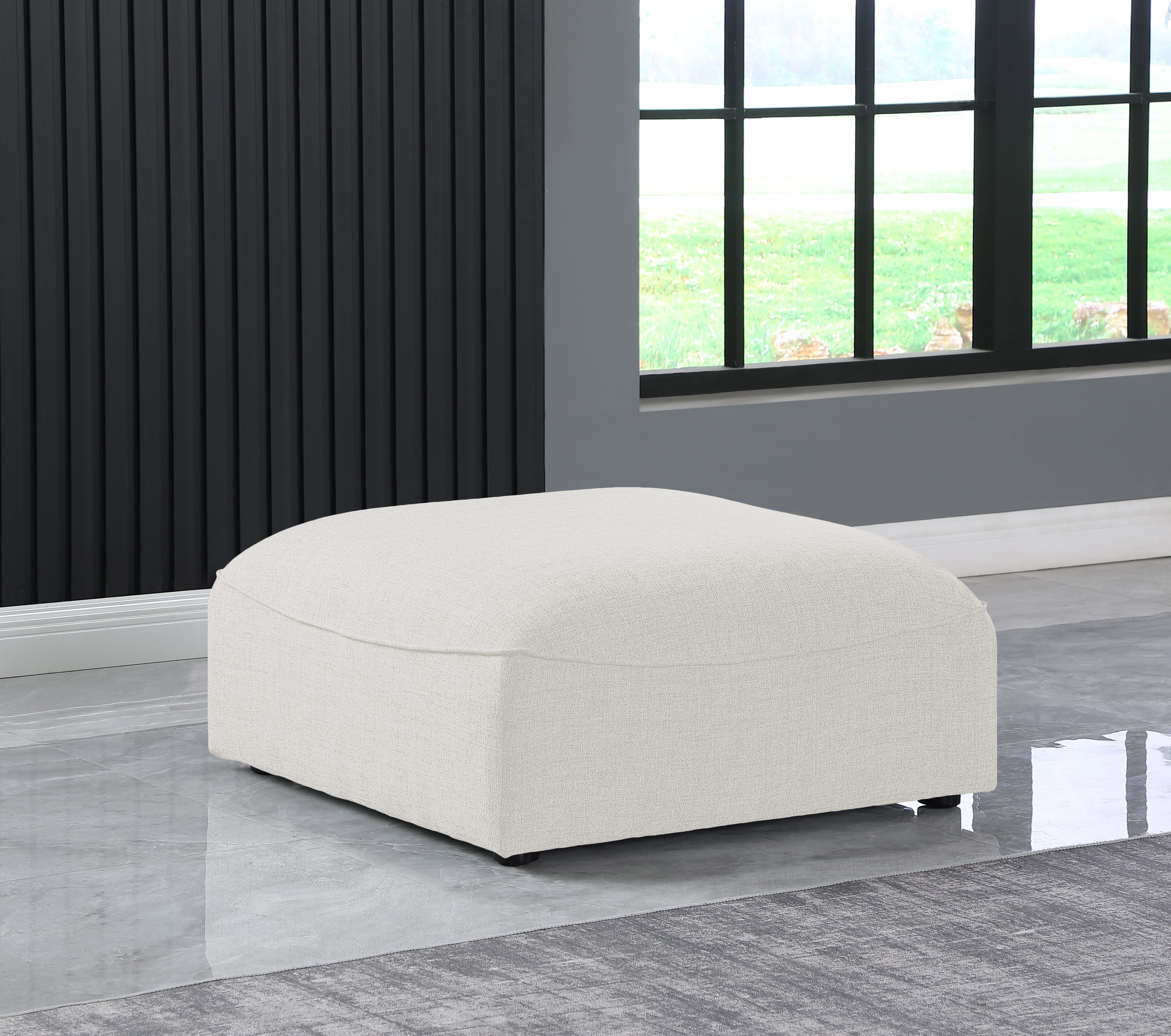 Miramar - Ottoman - Cream