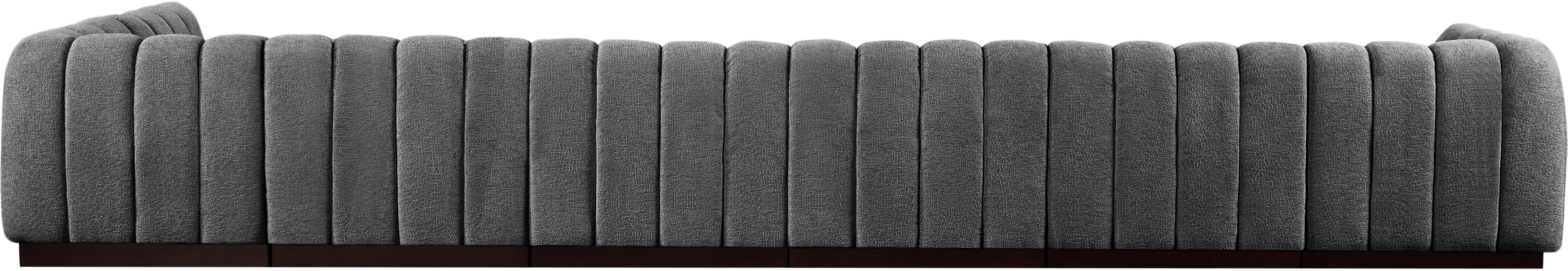 Quinn - 7 Piece Modular Sectional - Gray