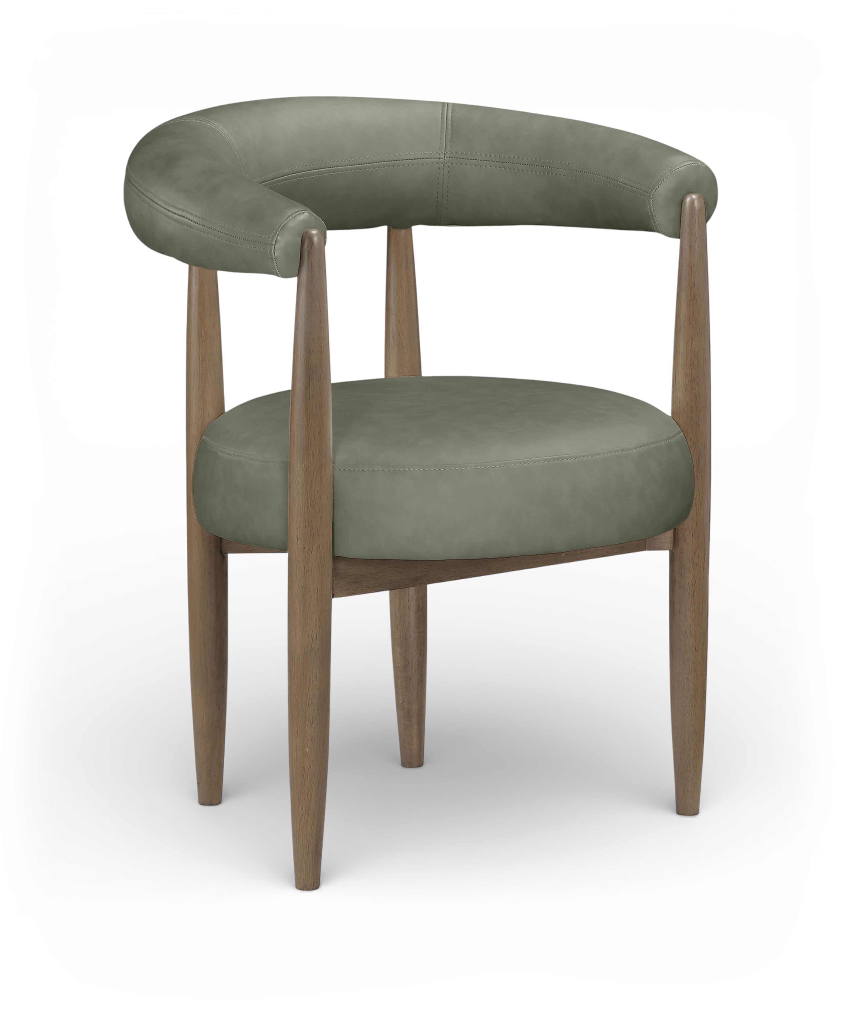 Sable - Vegan Leather Upholstered Dining Chair (Set of 2) - Green