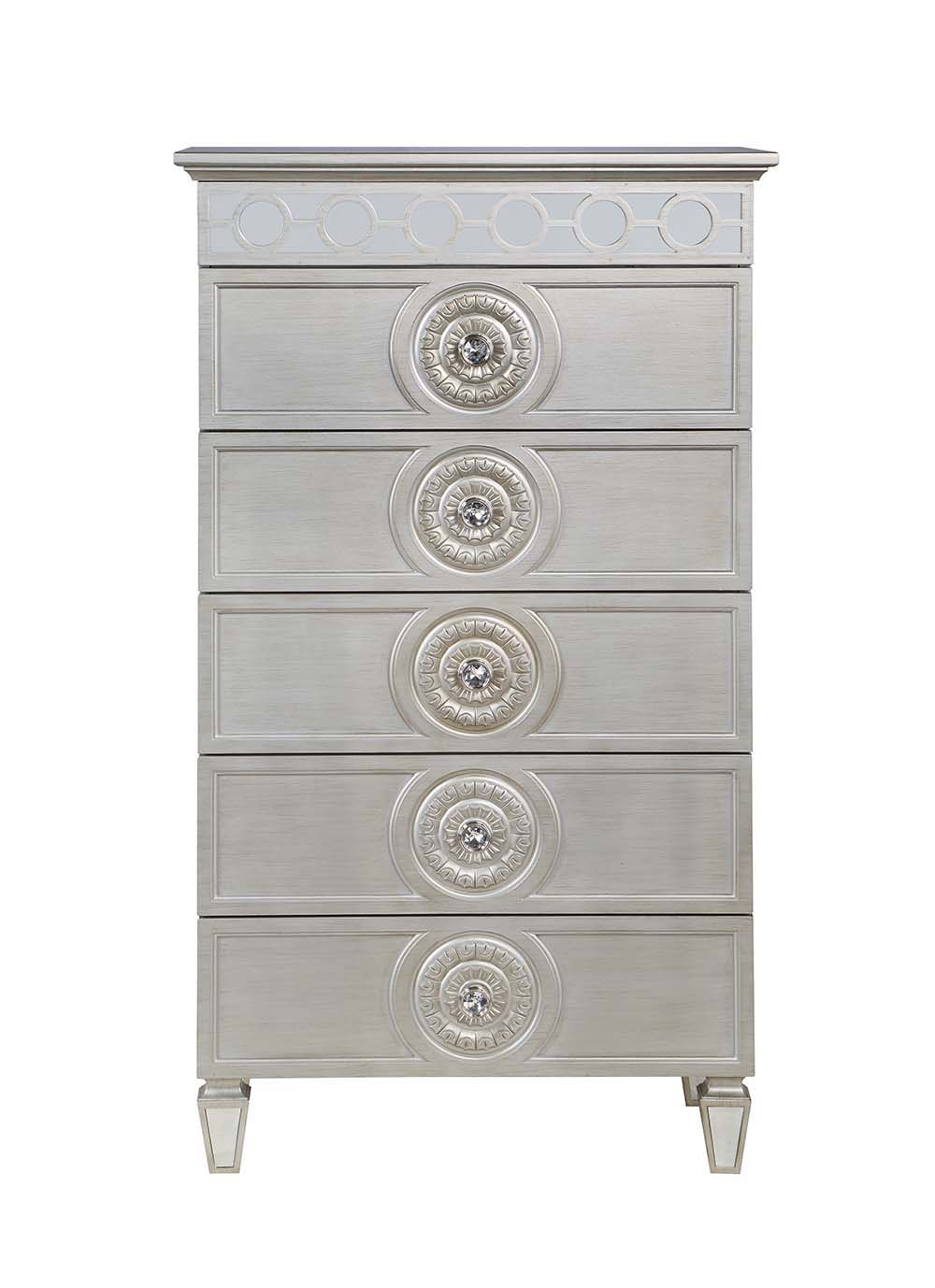 Varian - Chest - Silver & Mirrored, silver, view 2