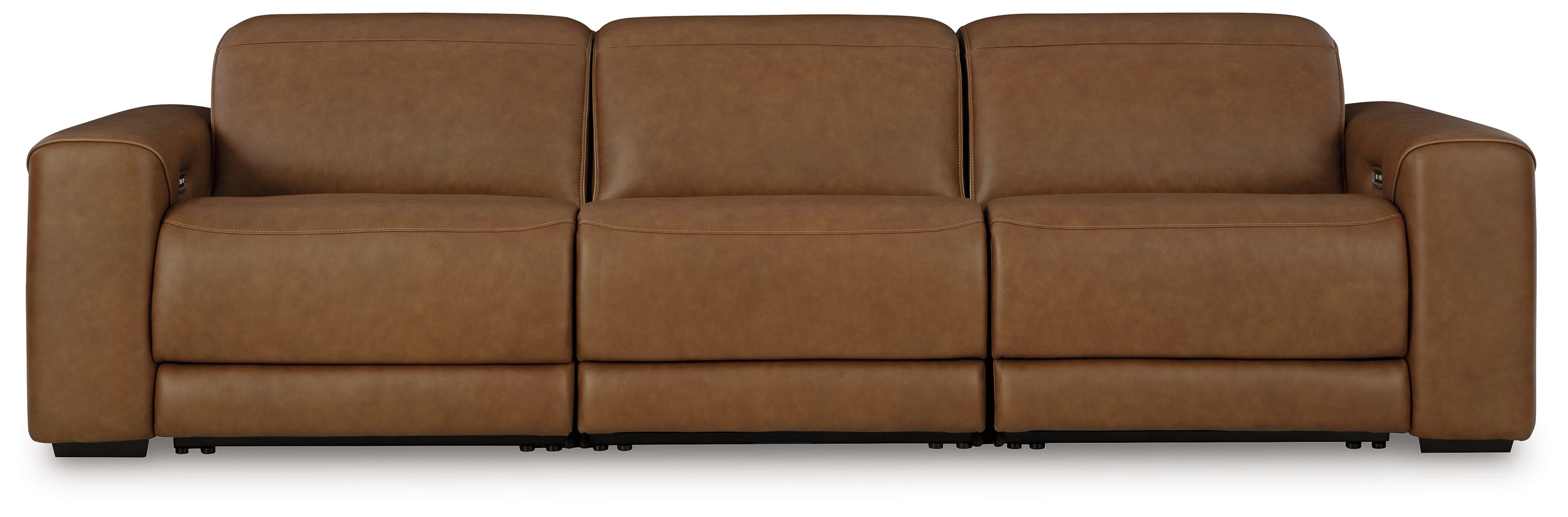 3 Pc · Power Reclining Sectional Sofa With Armless Chair With Manual Headrest