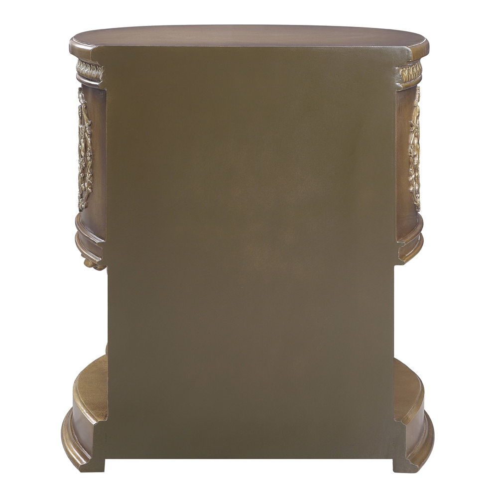 Constantine - Nightstand - Brown & Gold, dark brown, view 5