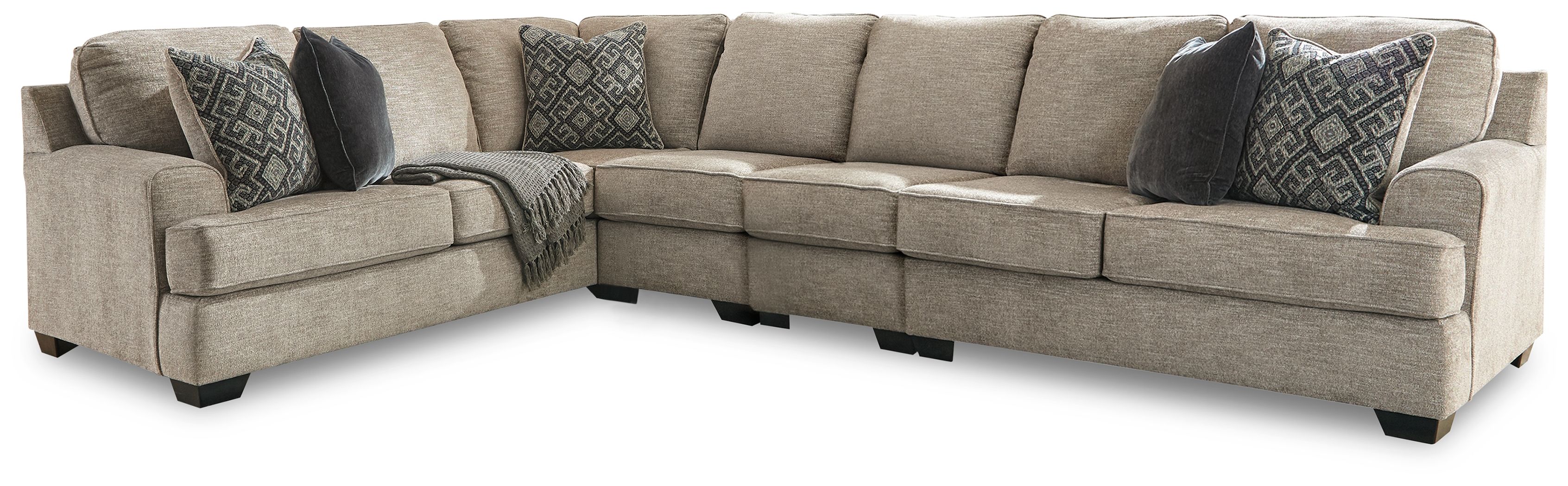 4 Pc · Sectional With RAF Loveseat
