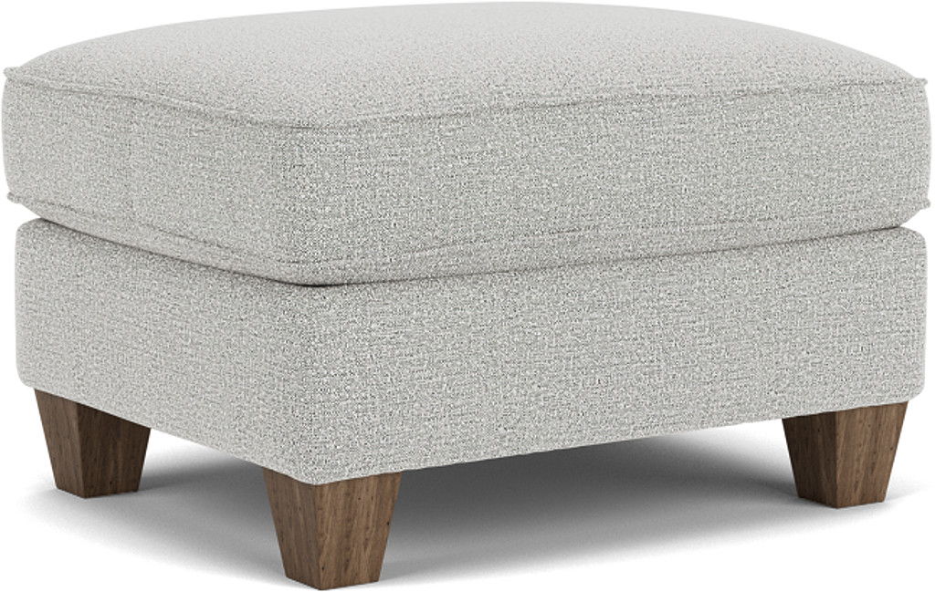 Dana - Fabric Ottoman, red, view 4