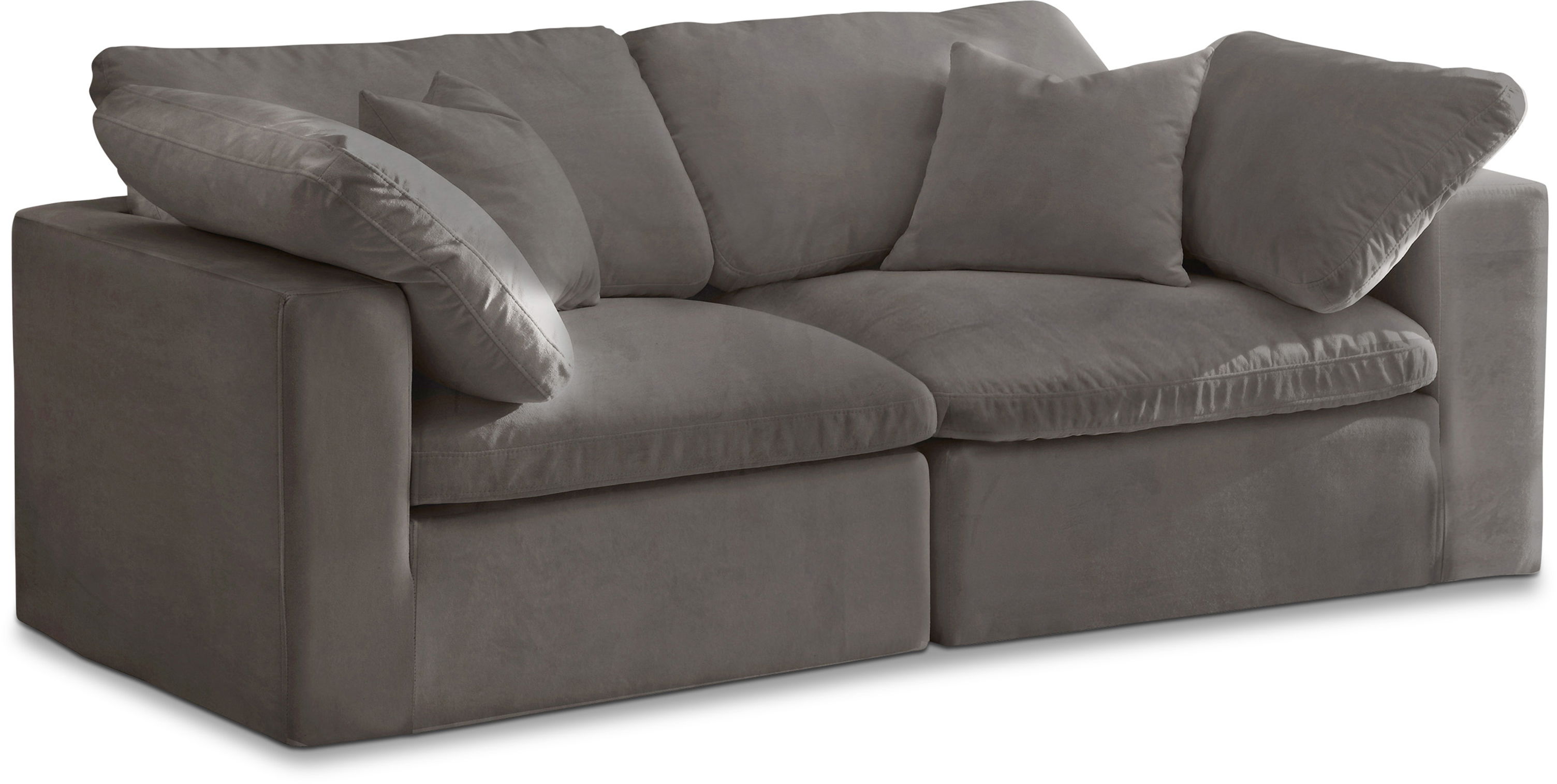 Cozy - Modular 2 Seat Sofa - Gray