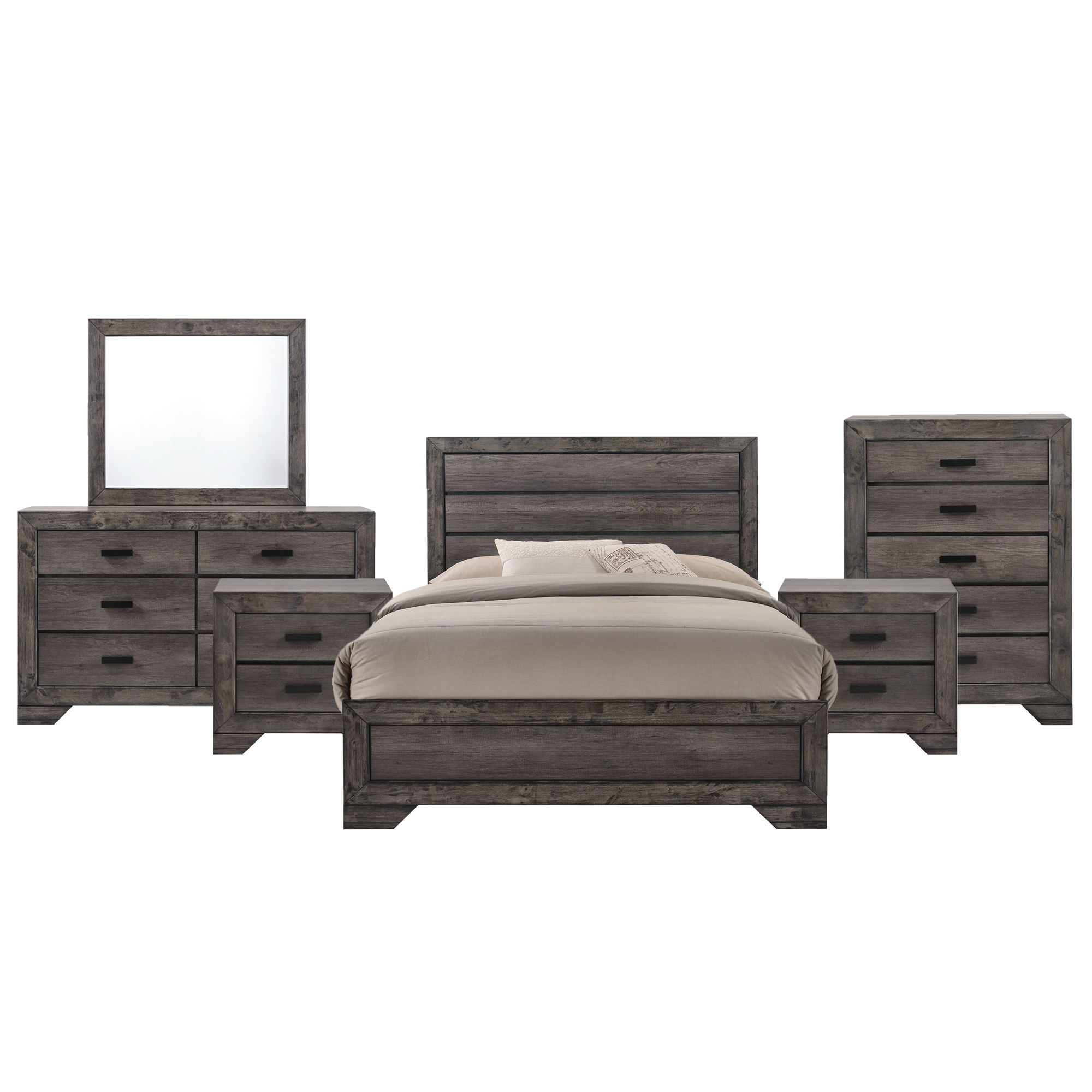 Full · 6 Pc · Bedroom Set