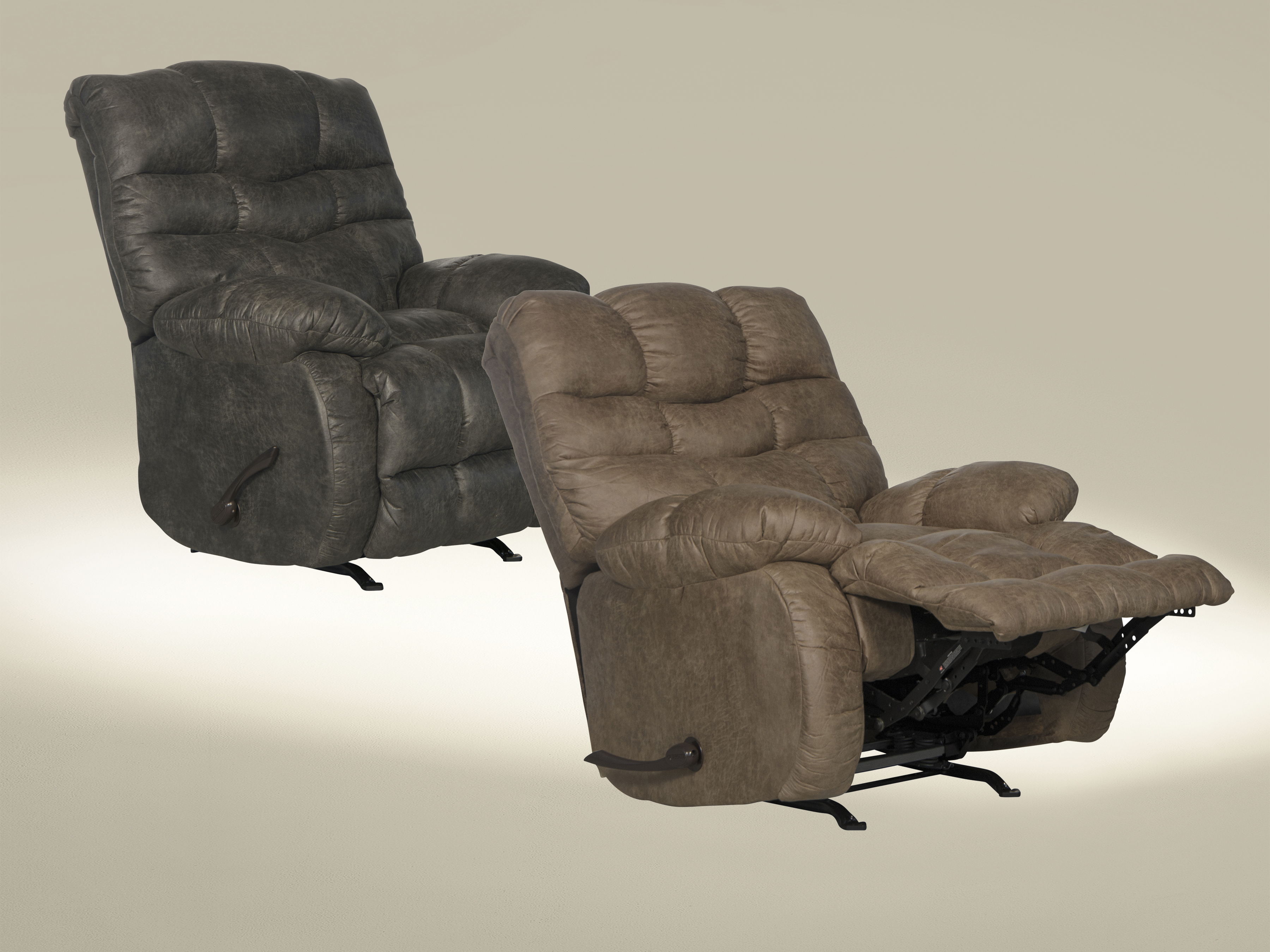 Berman - Chaise Rocker Recliner - Silt