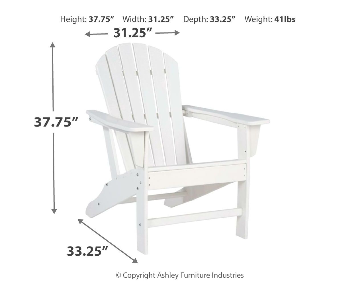 Ashley Furniture Sundown Treasure - 3 Pc. - Conversation Set - White - Image 5