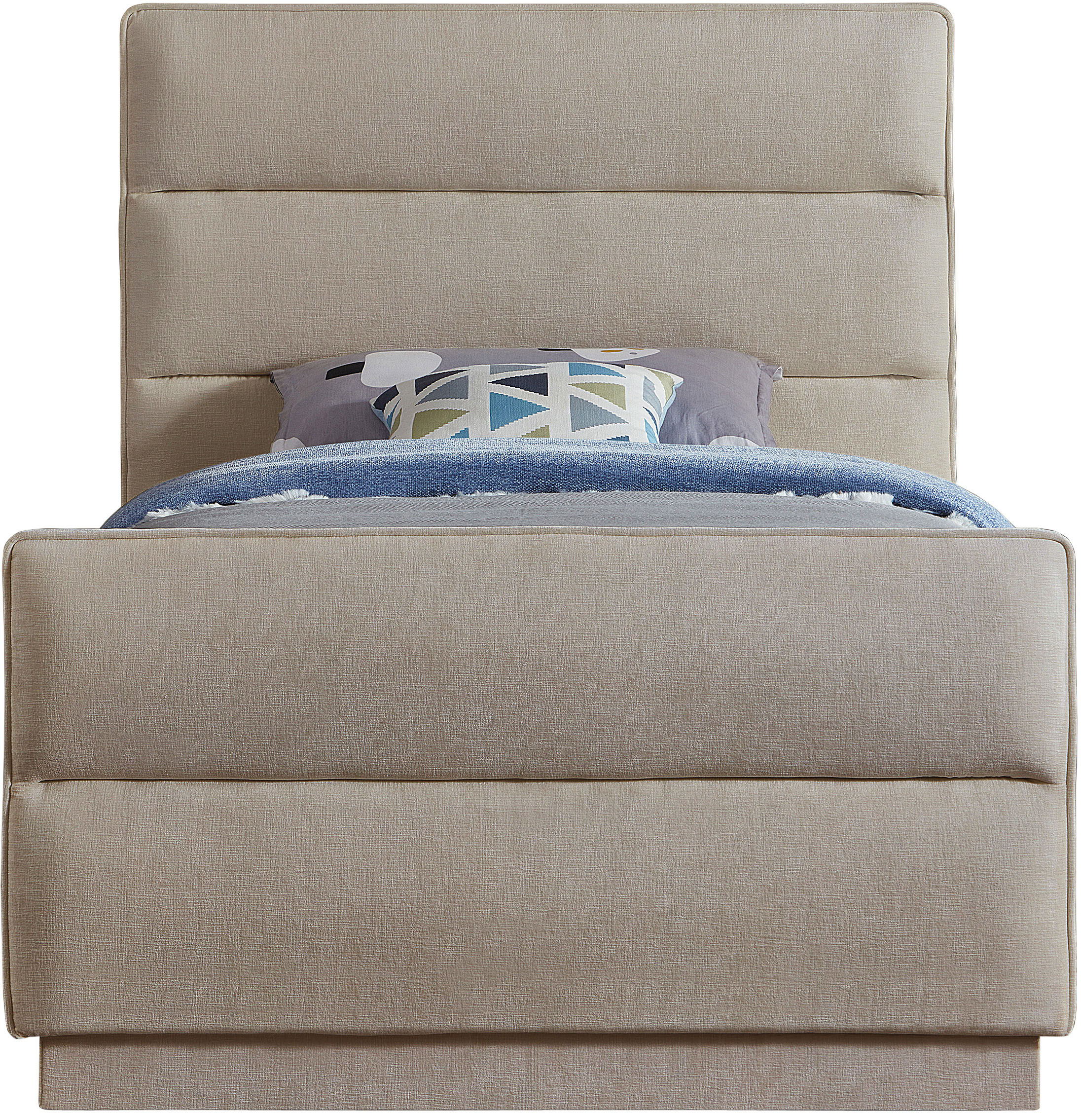 Paxton - Twin Bed - Beige