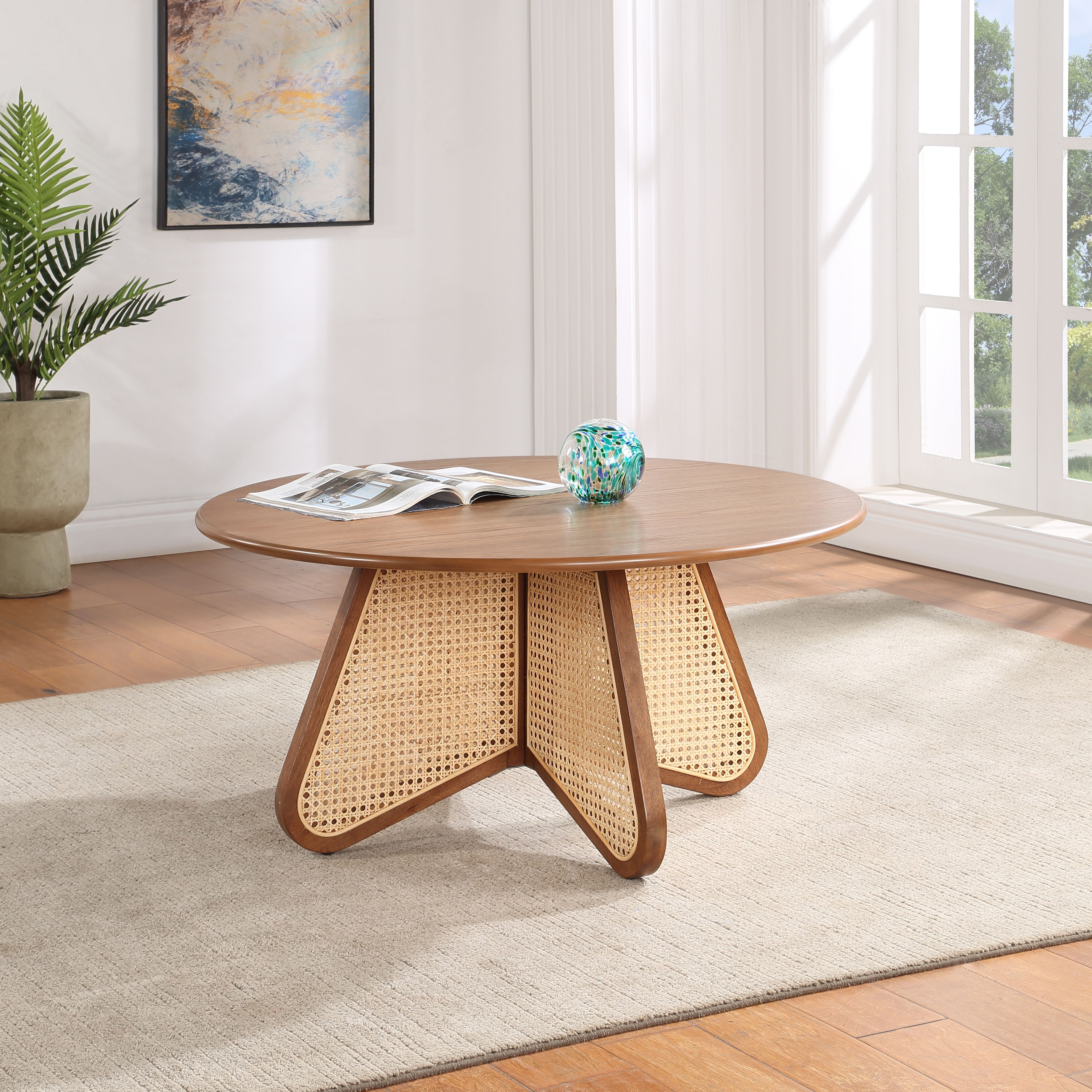 Butterfly - Coffee Table - Brown