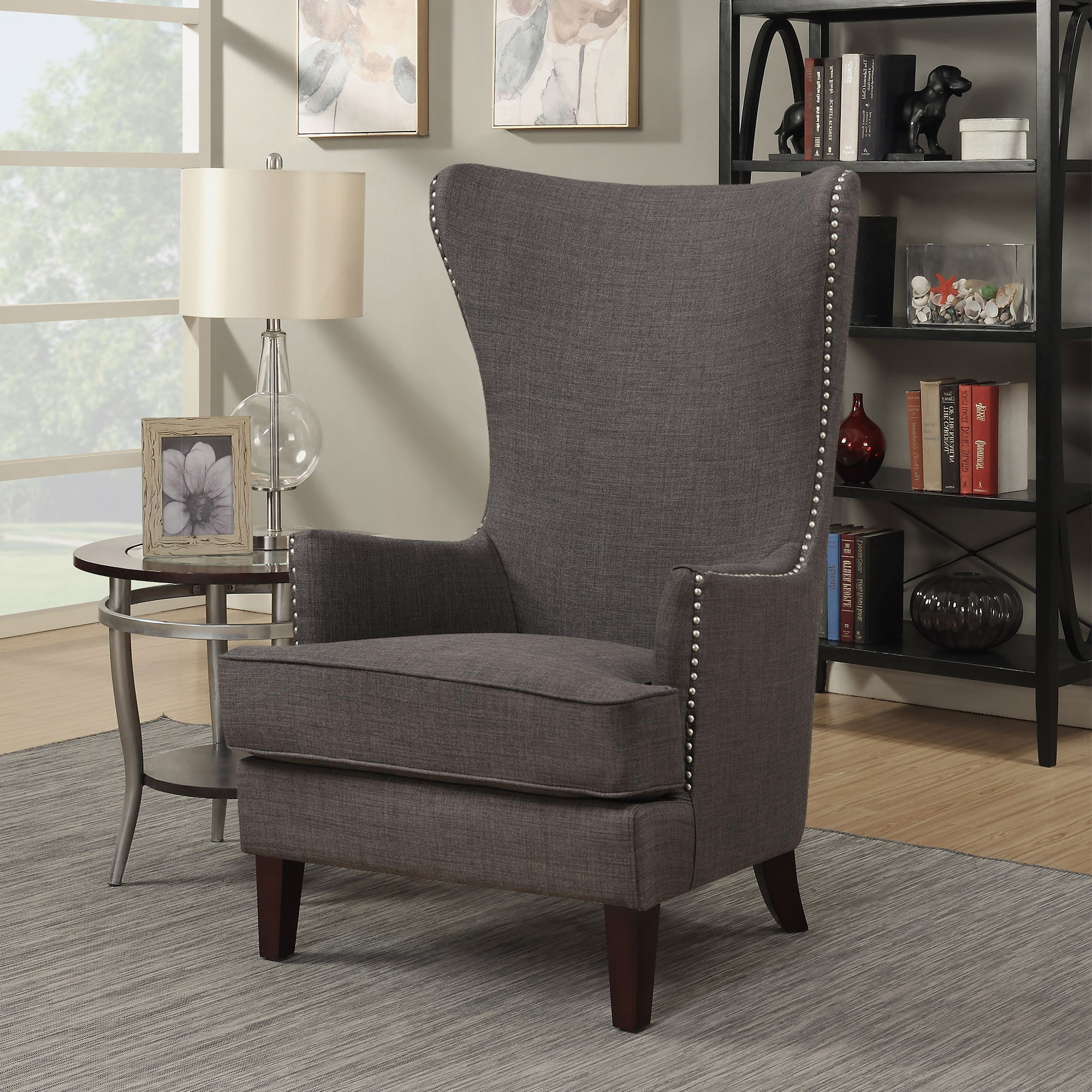 Kori Accent Chair Heirloom Charcoal New Lots Furniture Online Store