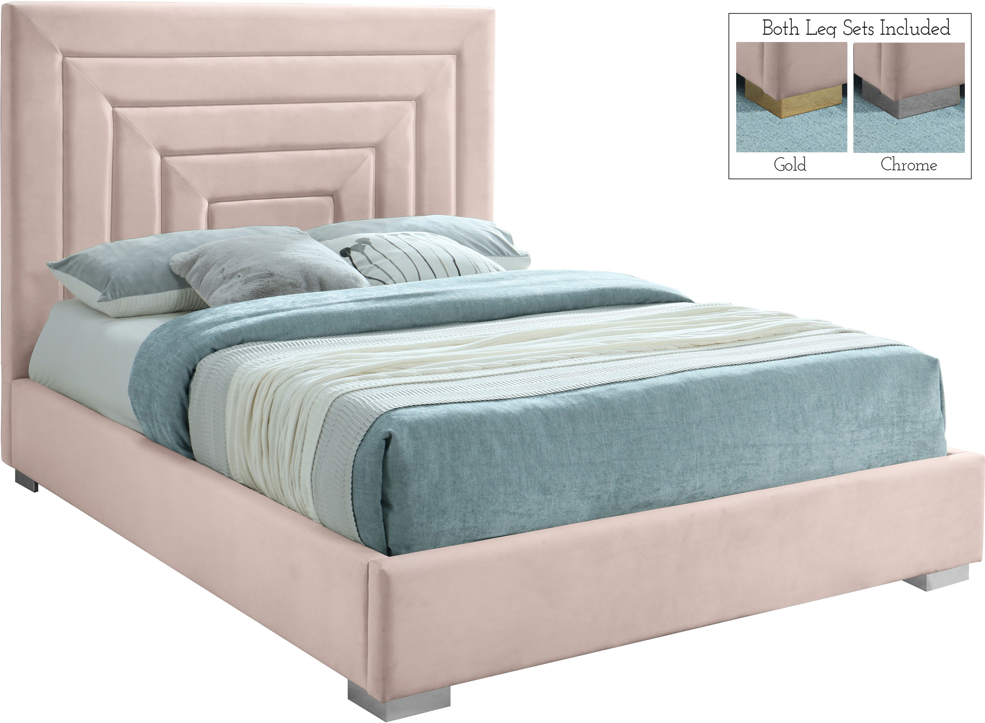 Nora - Full Bed - Pink