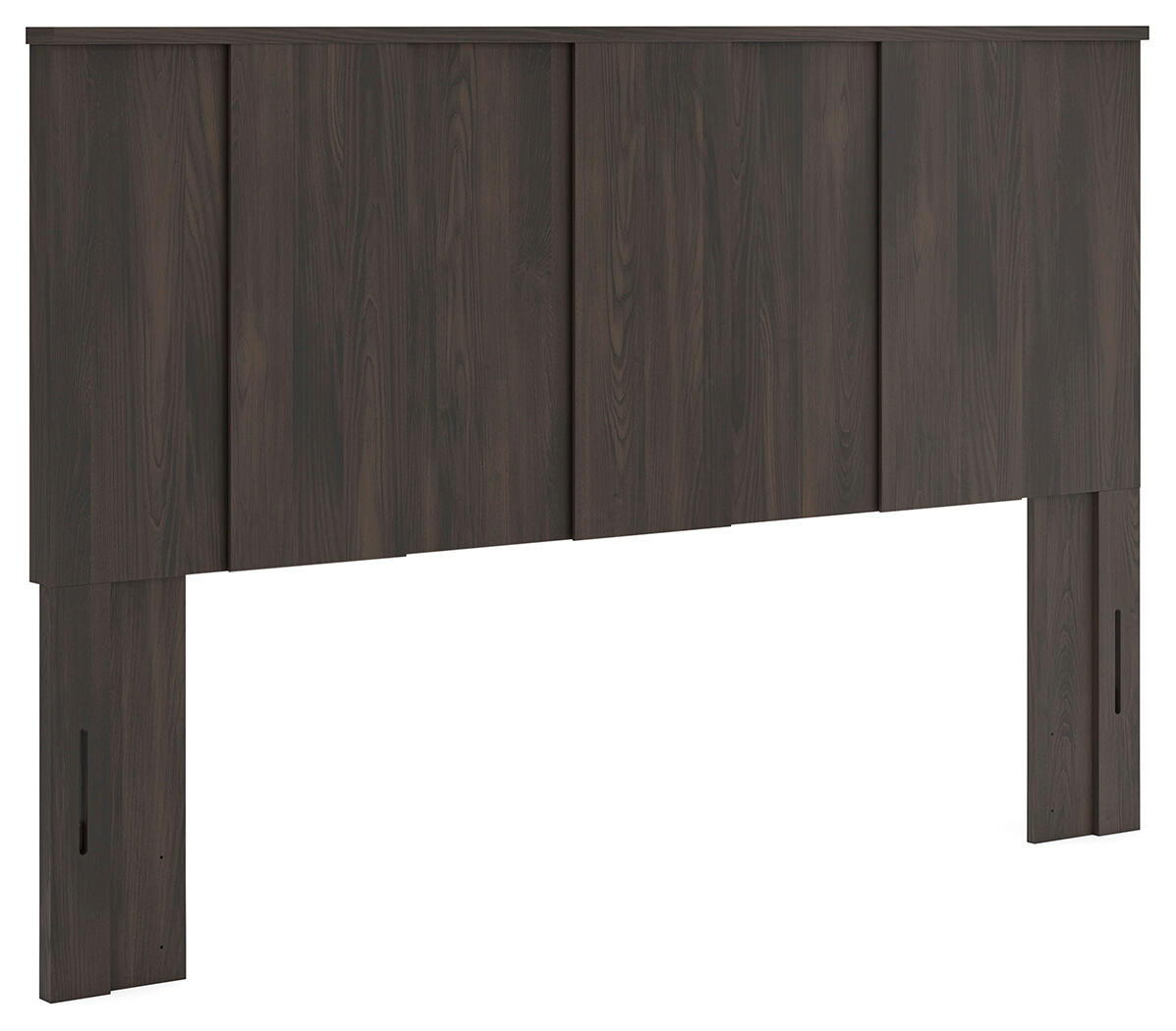 Shaehartin – King Panel Headboard – Dark Brown