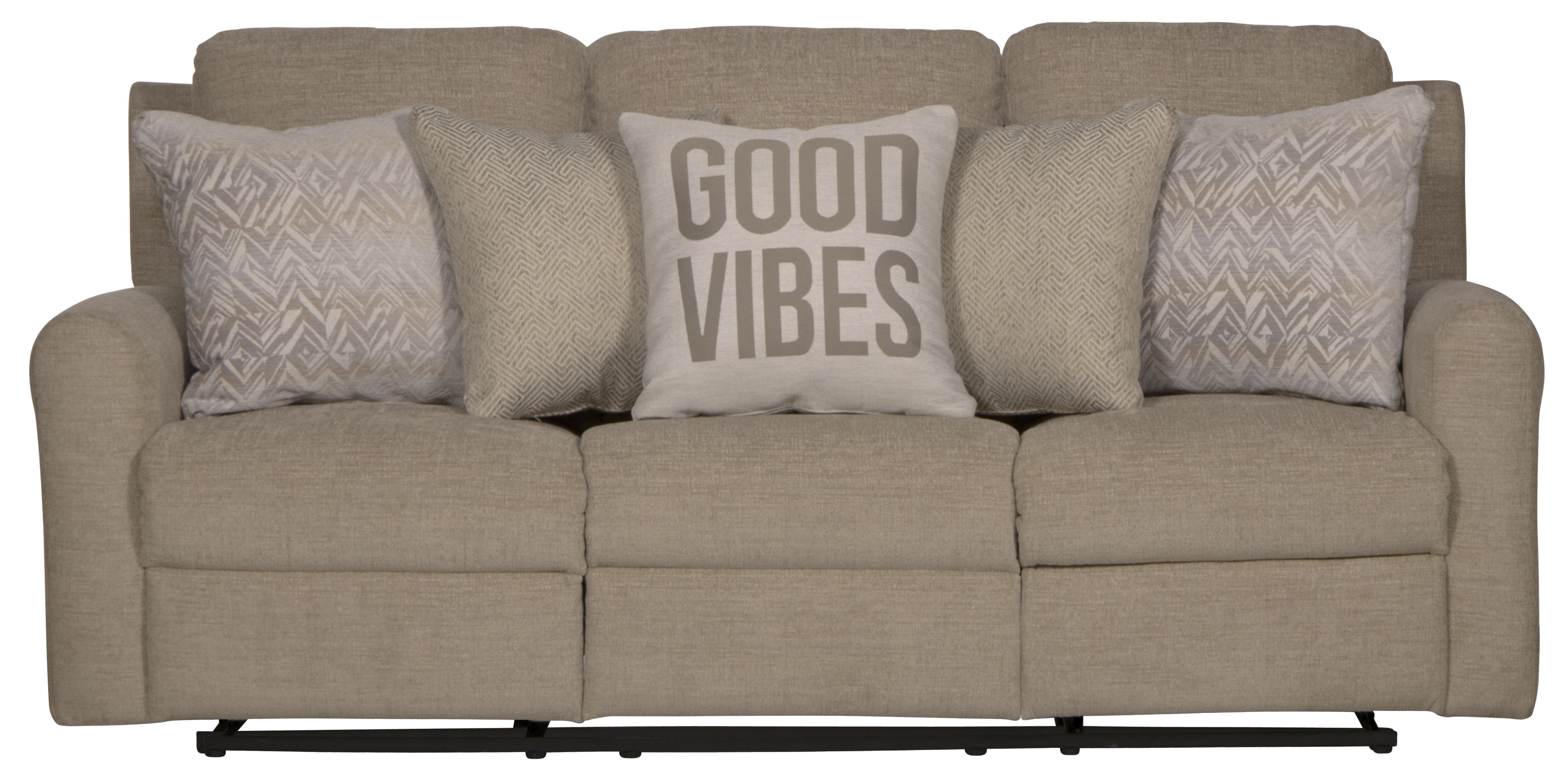Calvin - Reclining Sofa - Putty