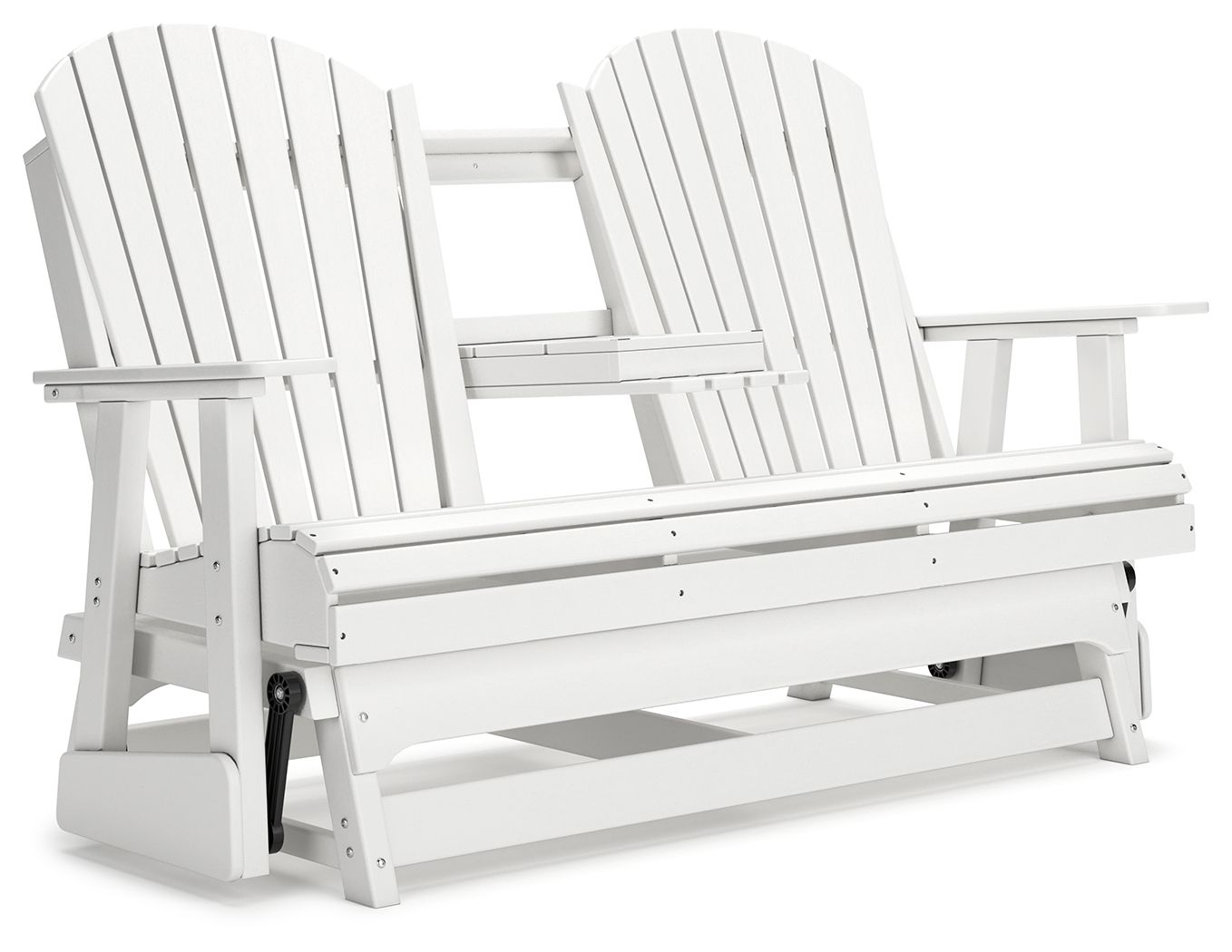 Hyland Wave - Glider Loveseat - White