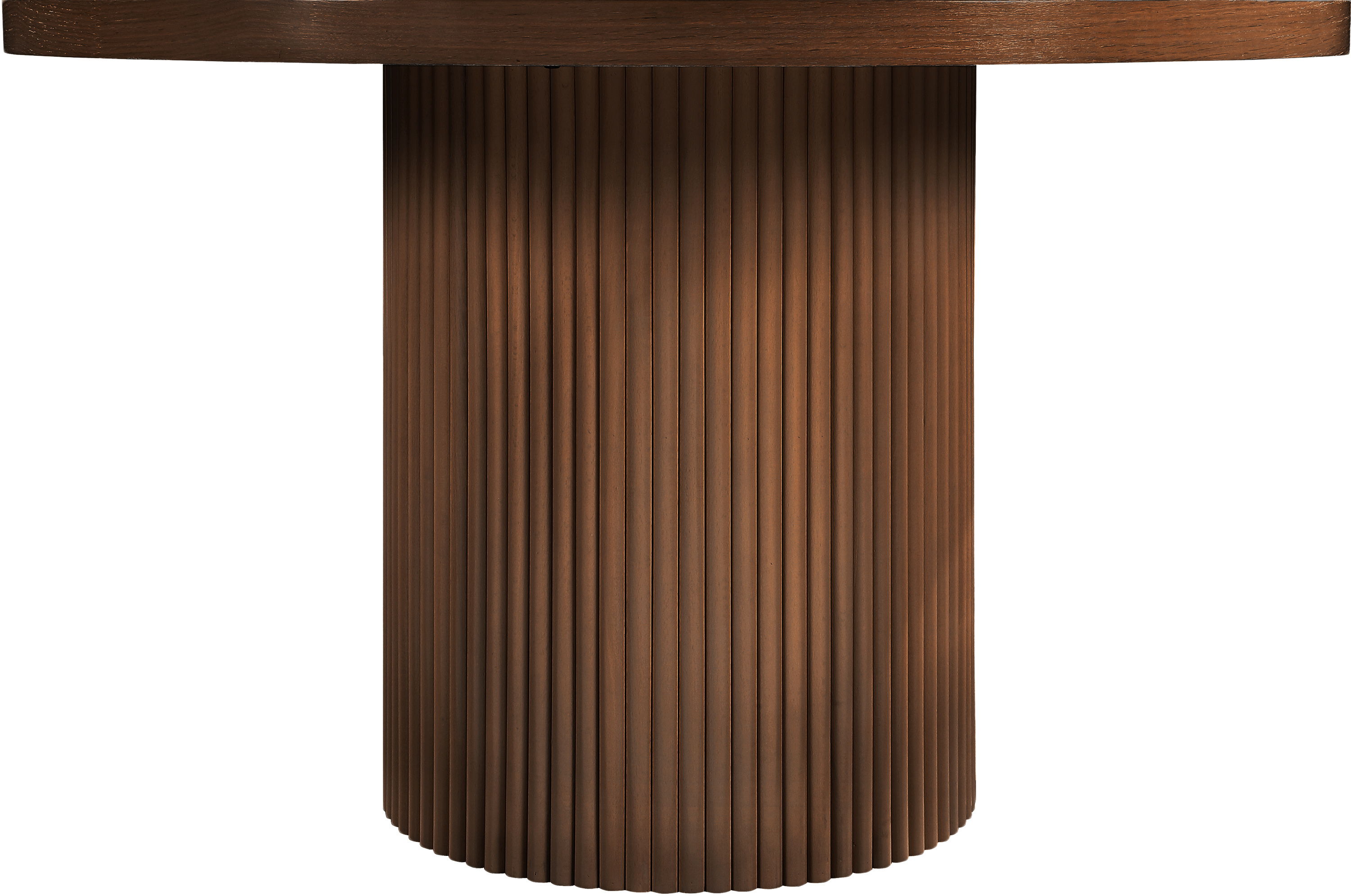 Belinda - Beech Wood And Oak Veneer 48" Dining Table - Brown