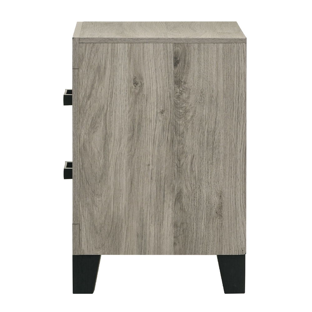 Mari - Nightstand - Light Gray Finish, gray, view 4